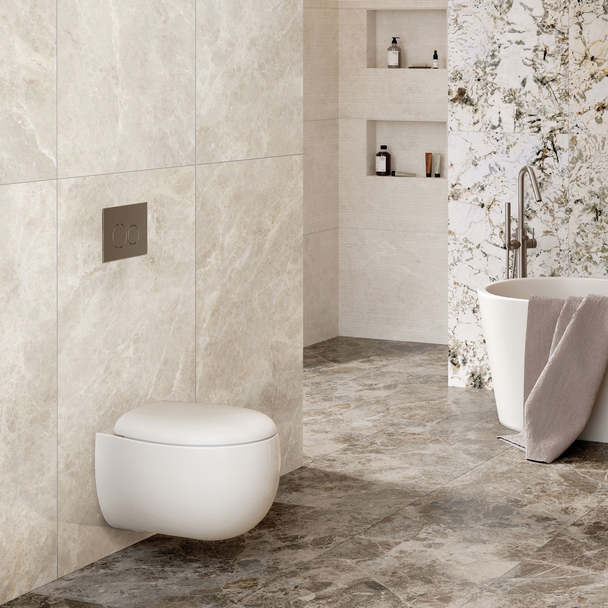 Изображение товара Керамогранит Vitra Marblesystem K948090LPR01VTER 60x120см цвет бежевый