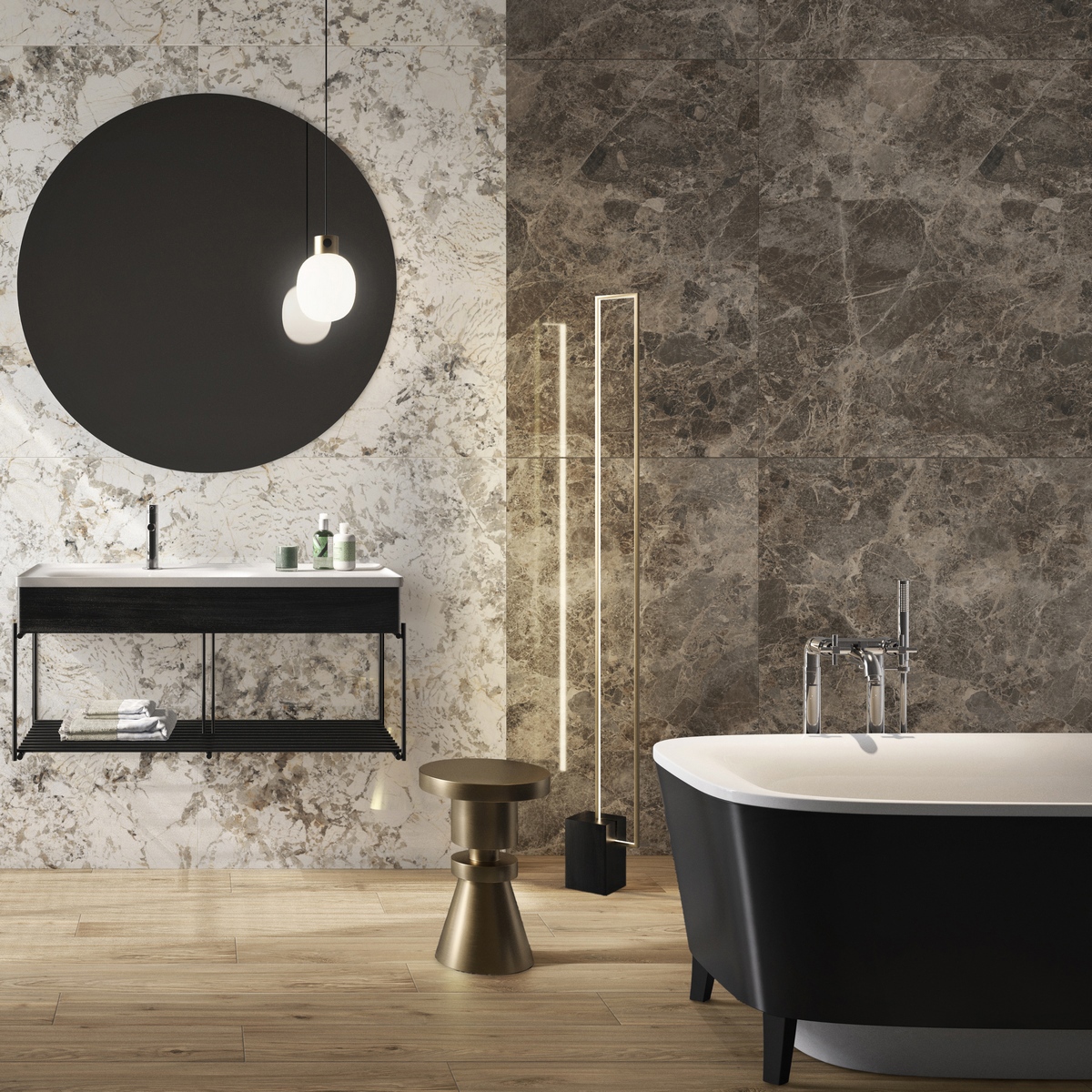 Изображение товара Керамогранит Vitra Marblesystem K948092LPR01VTER 600x60 см коричневый