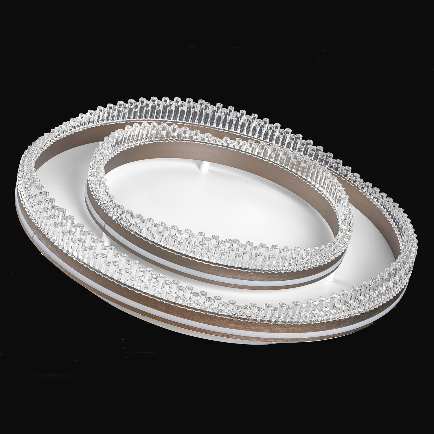 Изображение товара Светильник настенно-потолочный светодиодный Lussole Hardin 35 м² нейтральный белый свет цвет коричневый