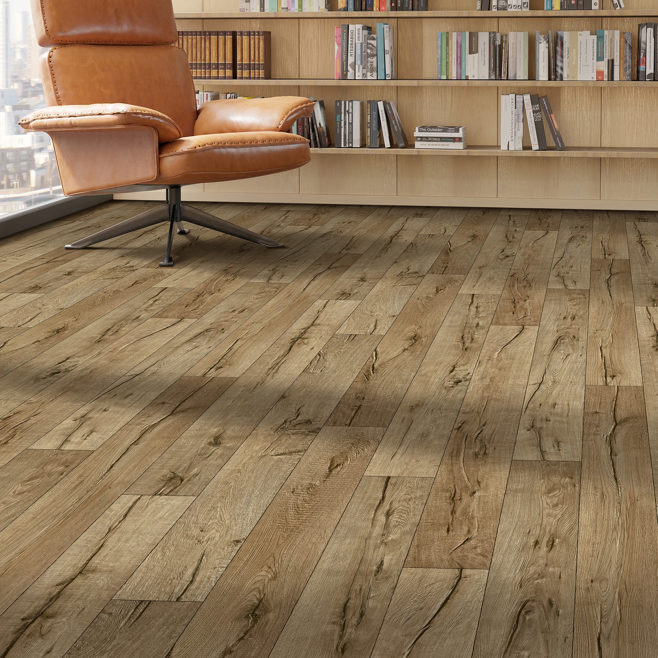 Изображение товара Линолеум полукоммерческий KREAFORTA «Фландрия» 32 класс 2.5 м