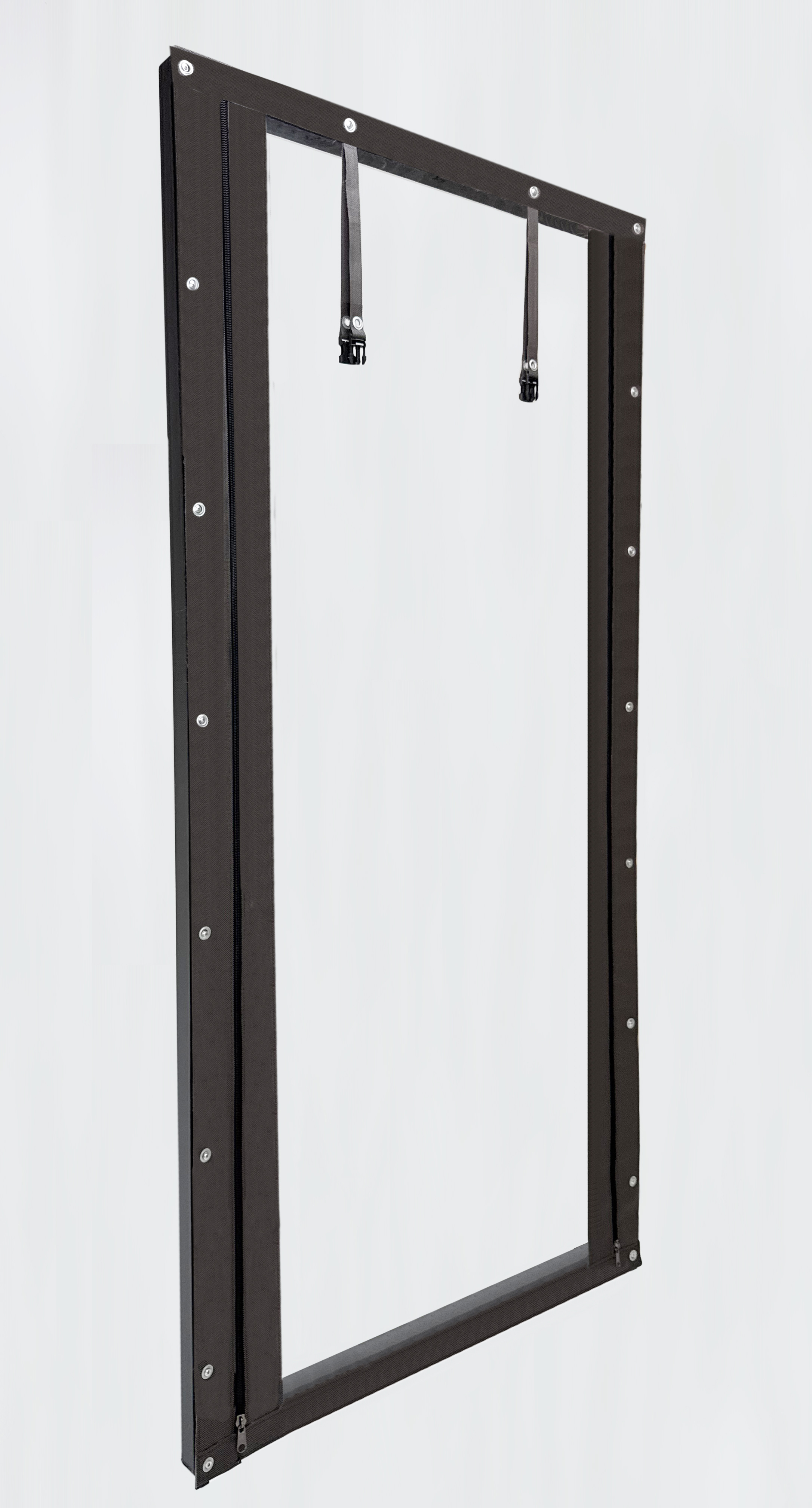 Изображение товара Мягкая дверь SCREEN на молниях коричневая 1750х2400 мм