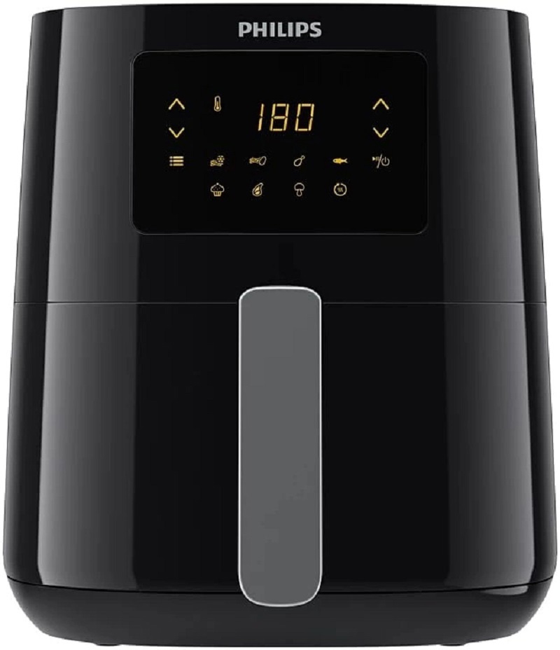 Изображение товара Аэрогриль Philips HD9252/70 1400Вт черный - современное устройство для здорового приготовления