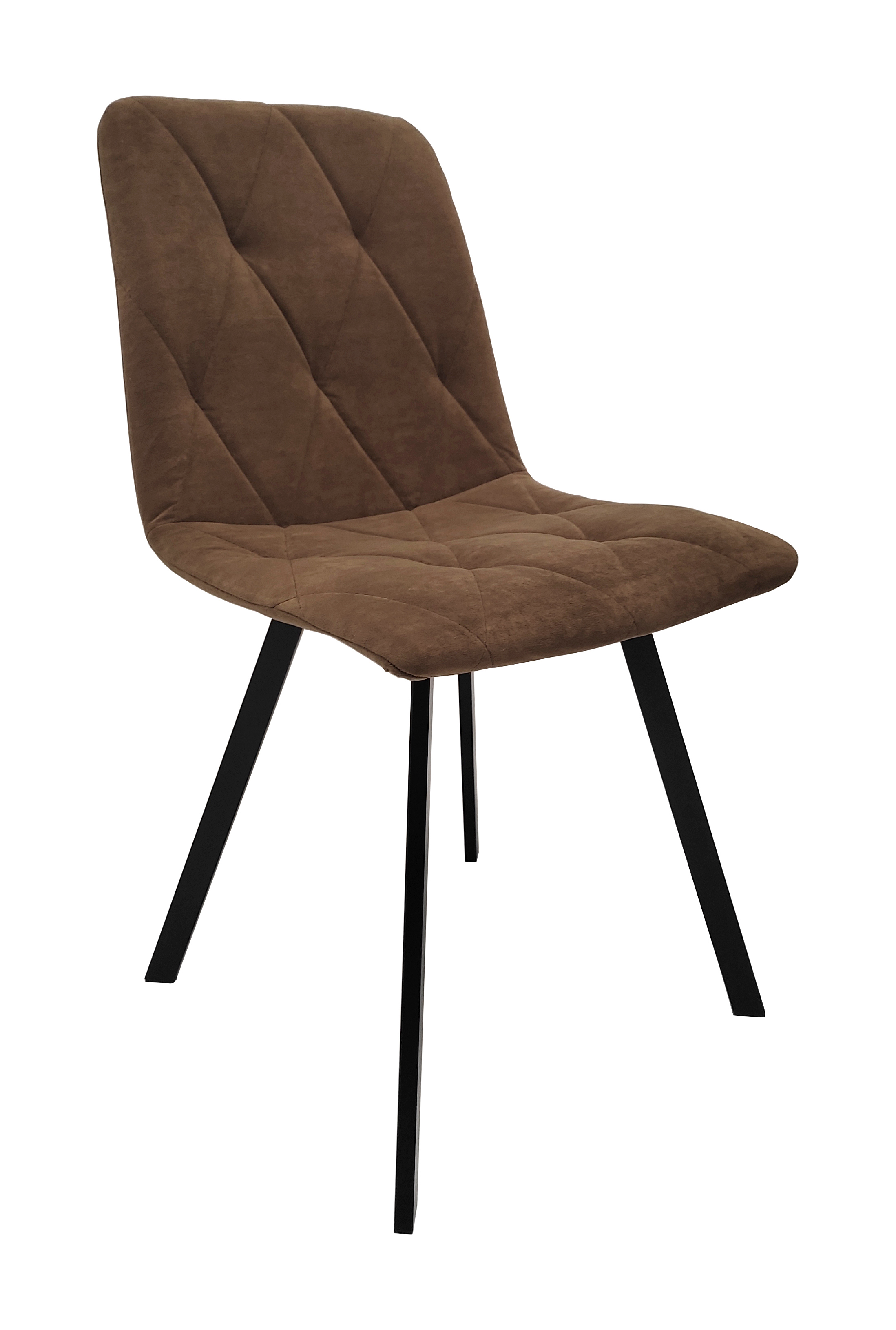 Изображение товара Кухонный стул Rokko из велюра с металлокаркасом современный дизайн