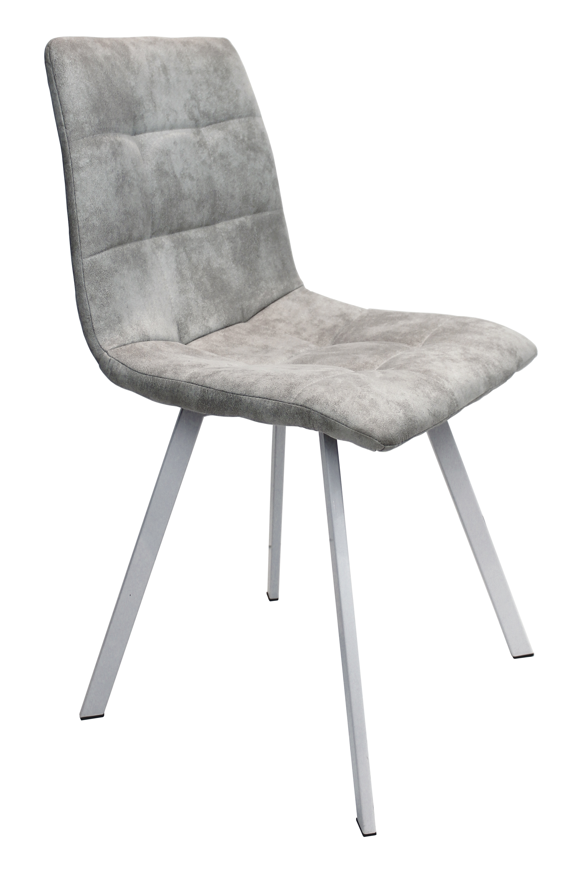 Изображение товара Кухонный стул Huafeng Mia 89x53x45.5 см полиэстер цвет светло-серый