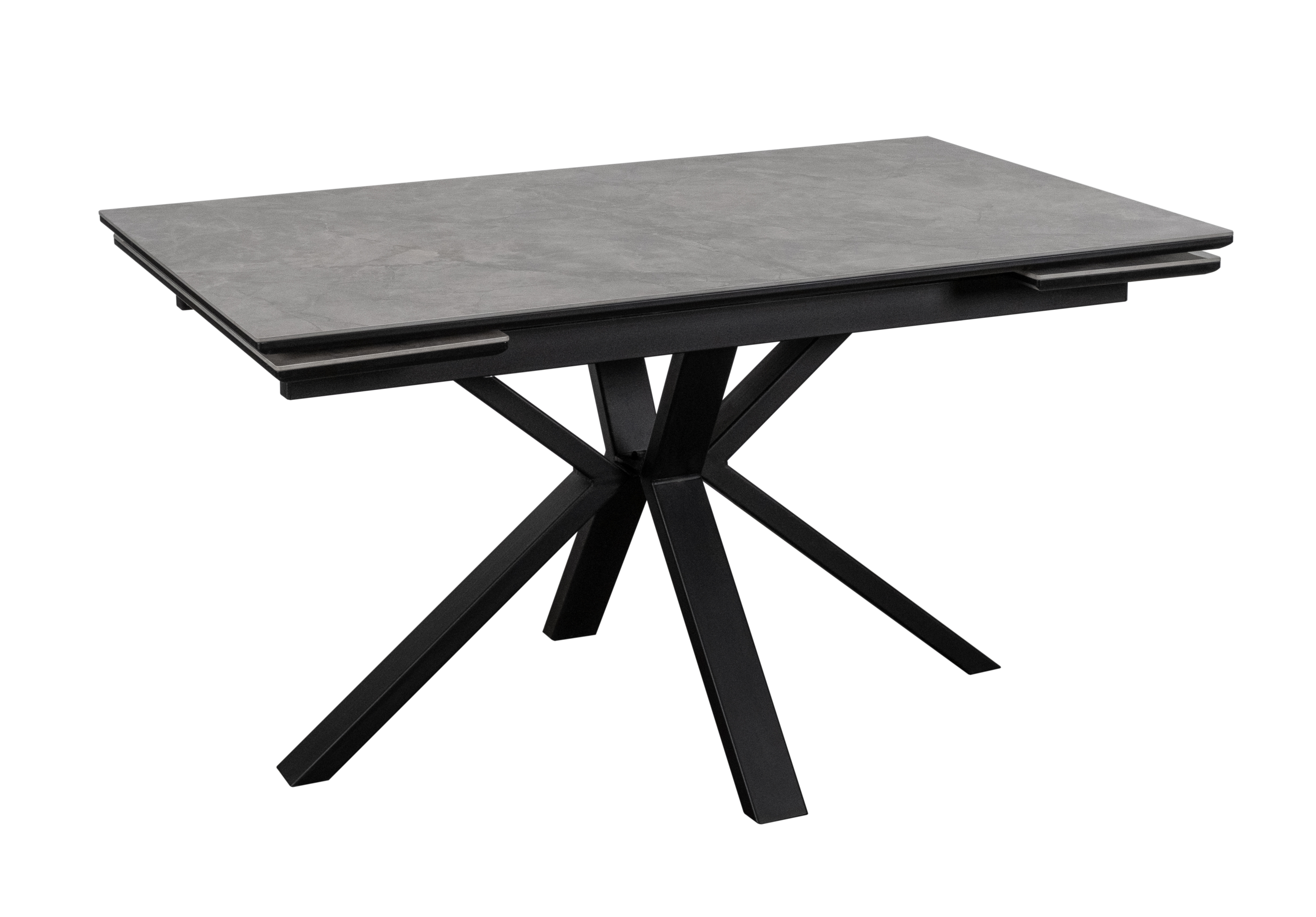 Изображение товара Обеденный раздвижной стол Parma из керамогранита 160-220 см серый