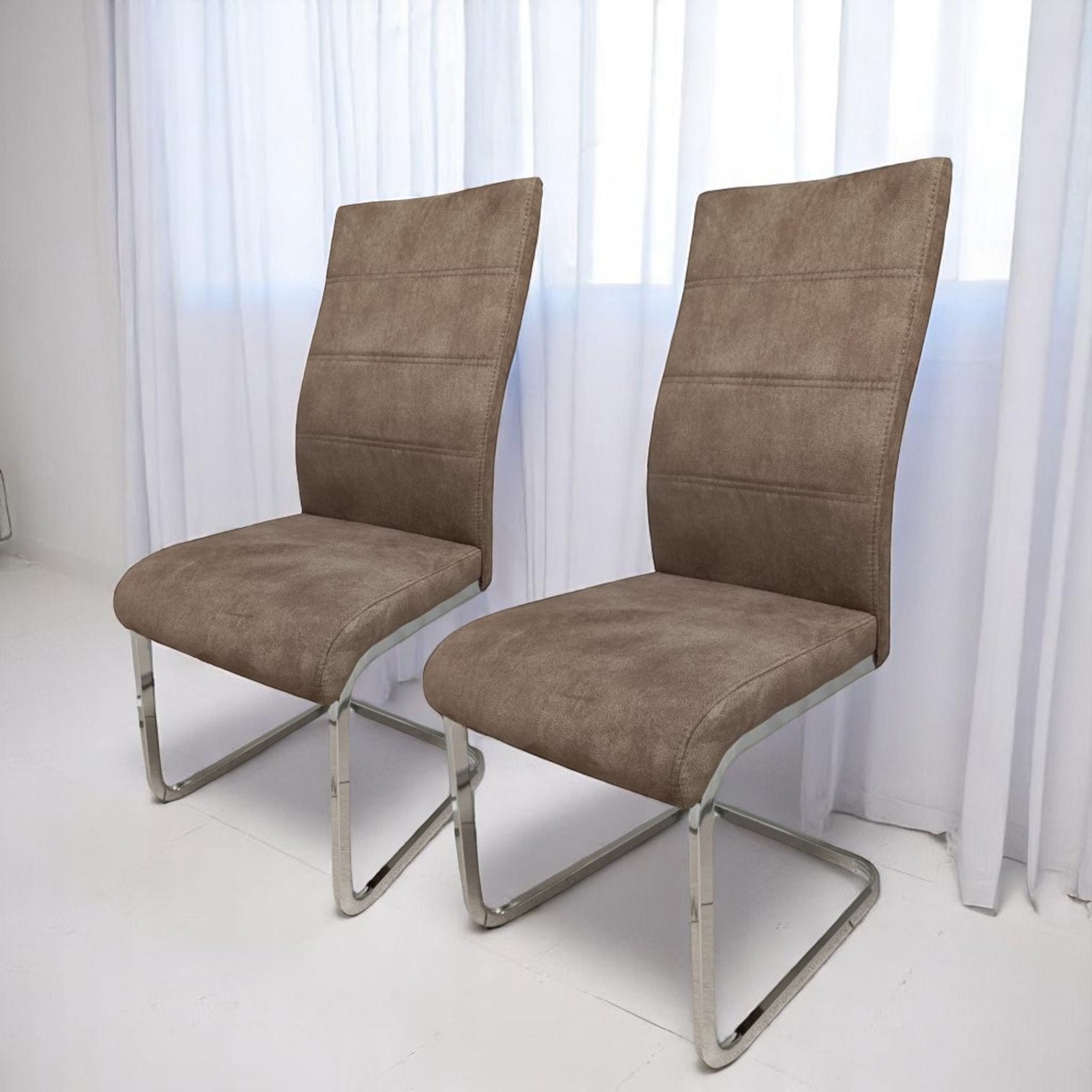 Изображение товара Стул Okay Dc300 Toronto 5 43x100x60 см текстиль цвет латте 2 шт