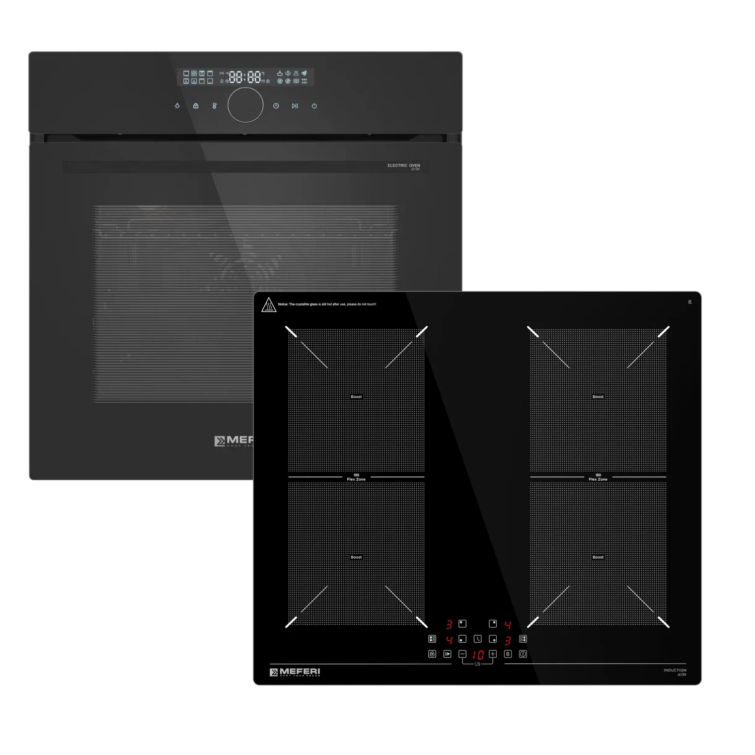 Изображение товара Комплект бытовой техники Meferi MS60BK43 см цвет черный