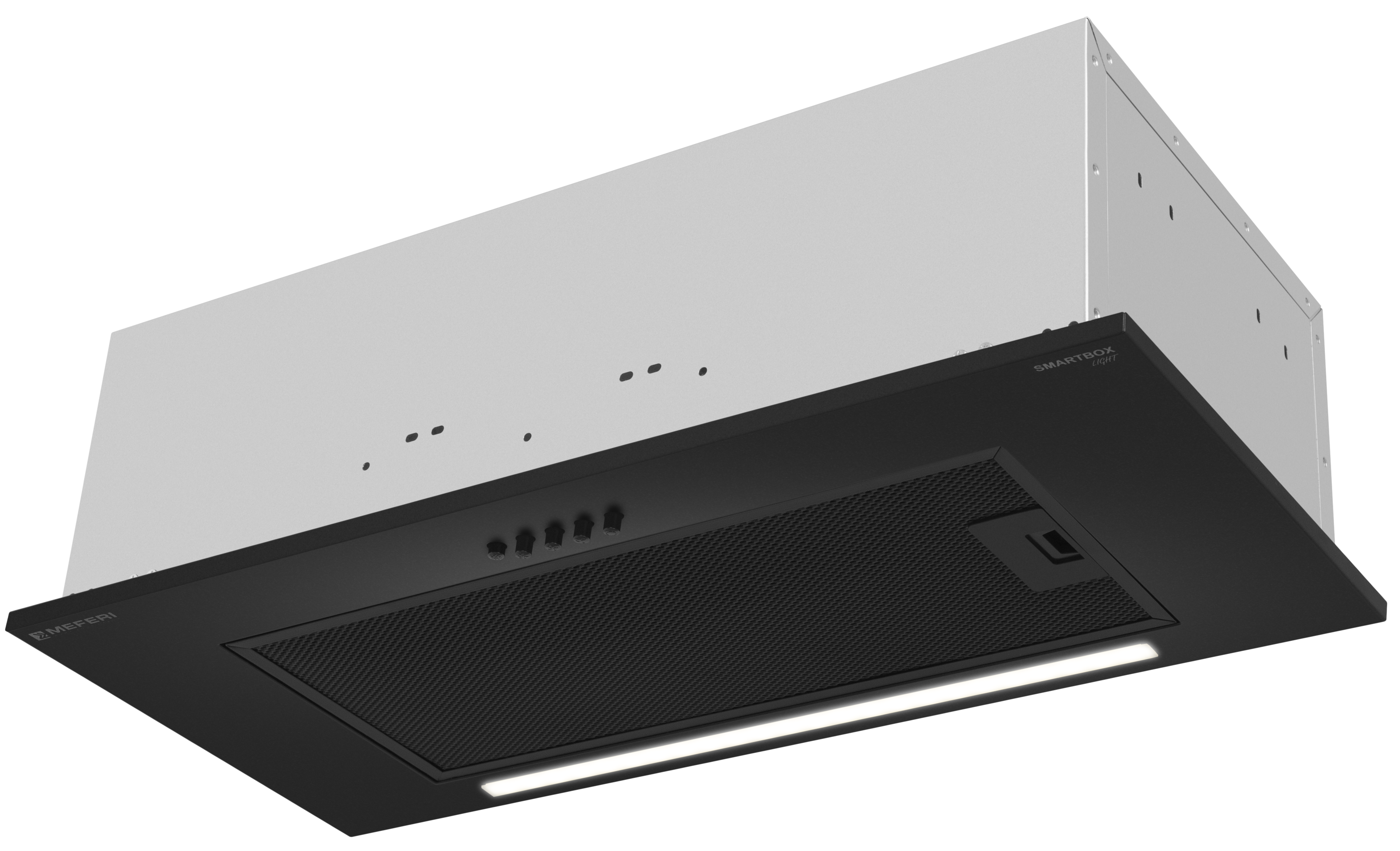 Изображение товара Встраиваемая вытяжка MEFERI SMARTBOX60BK LIGHT 60 см черная