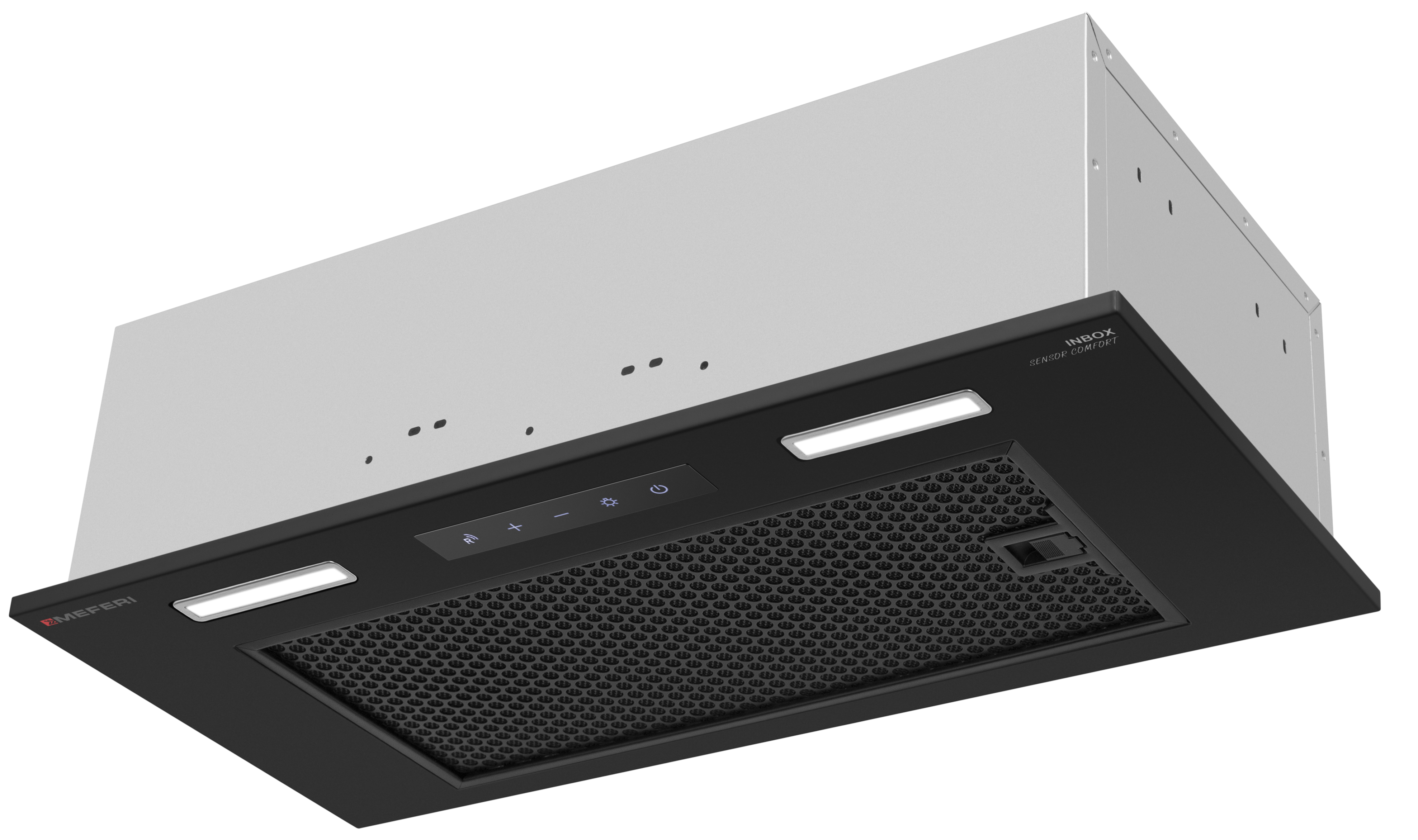 Изображение товара Встраиваемая вытяжка MEFERI INBOX60BK SENSOR COMFORT 60 см черная