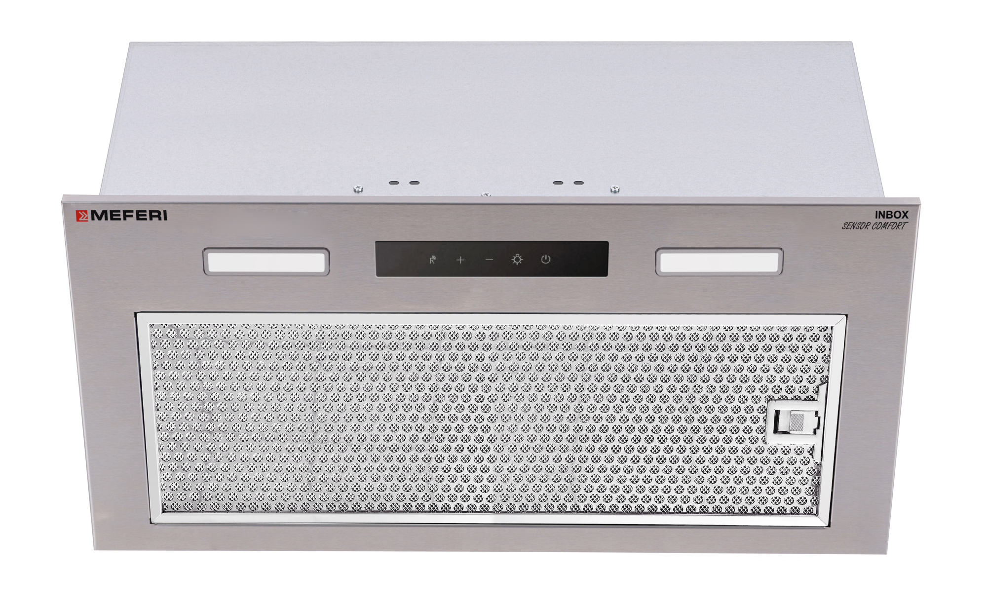 Изображение товара Встраиваемая вытяжка MEFERI INBOX60IX SENSOR COMFORT 60 см серебристая