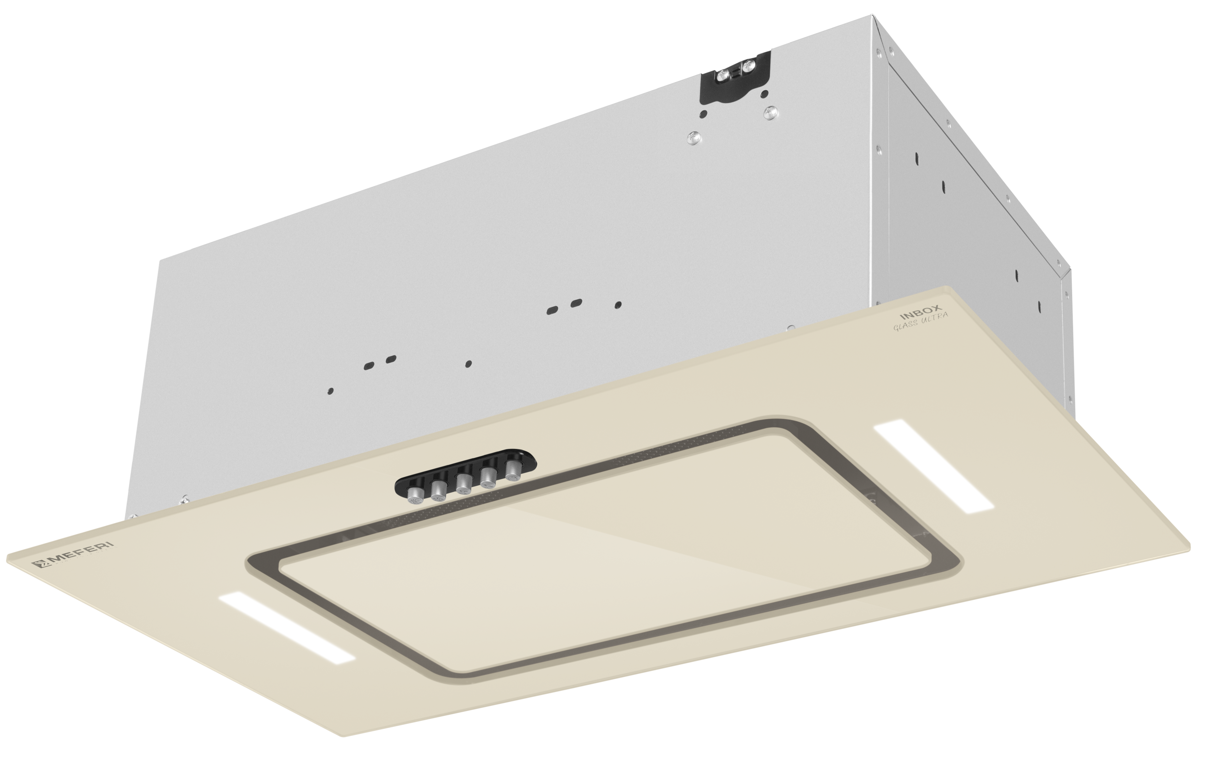 Изображение товара Вытяжка встроенная MEFERI INBOX60BG GLASS ULTRA 60 см бежевый