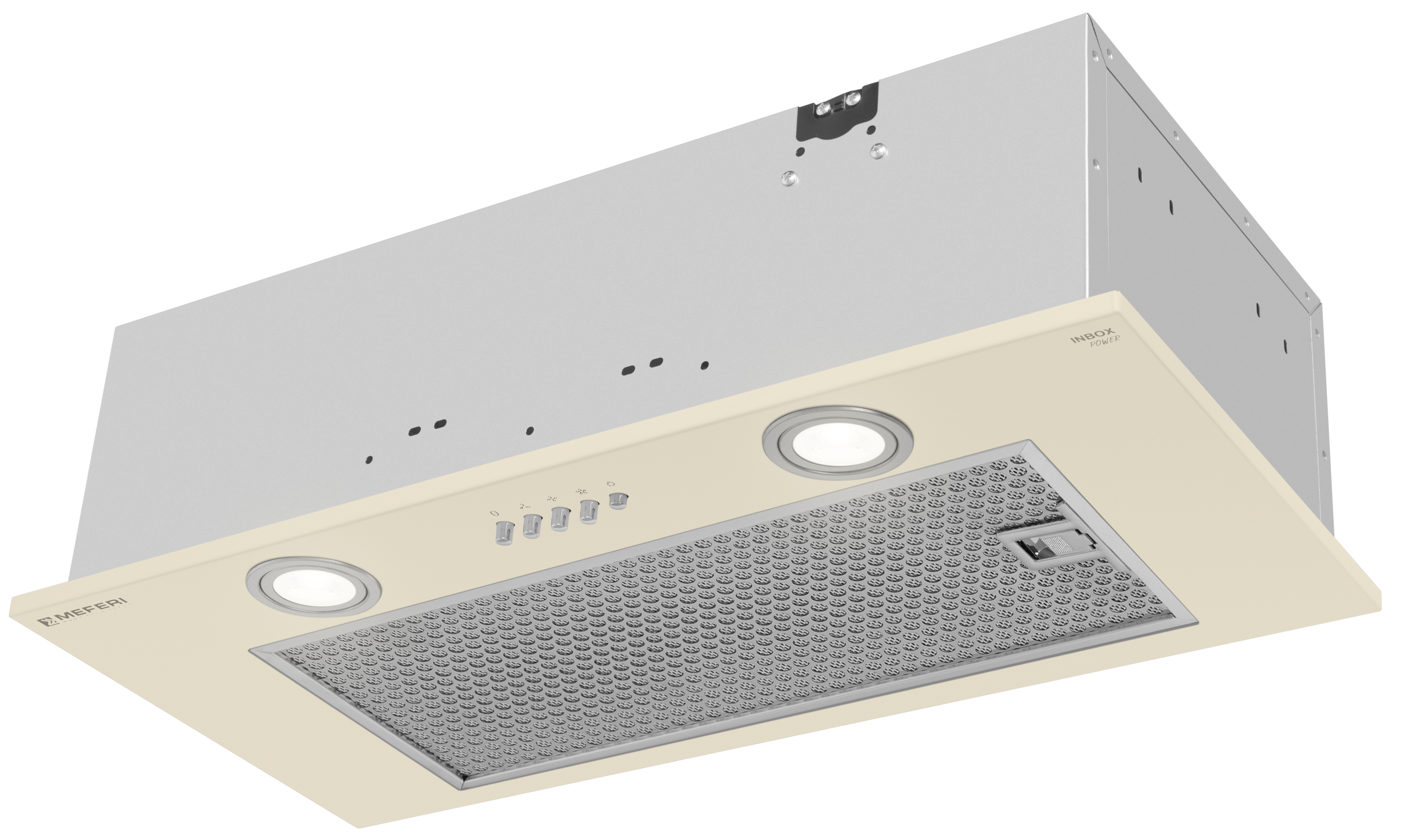 Изображение товара Встраиваемая вытяжка MEFERI INBOX60BG POWER 60 см бежевый
