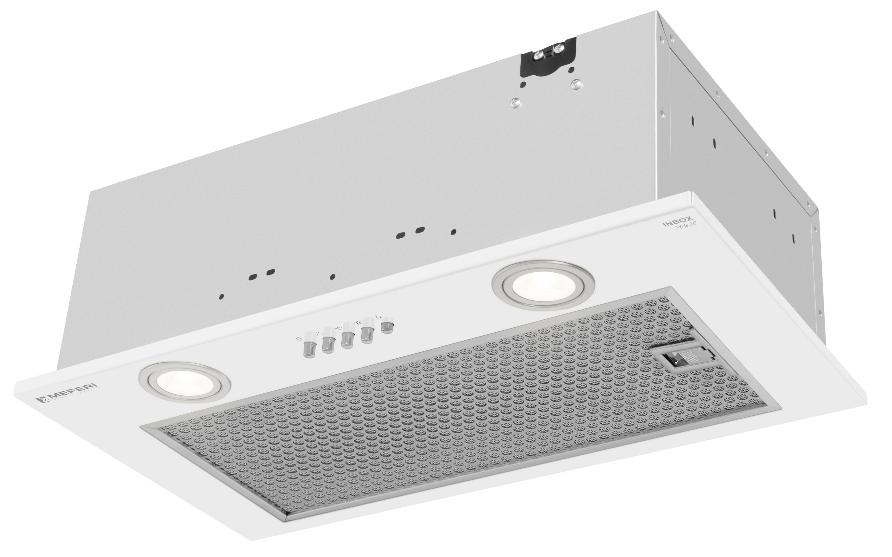 Изображение товара Встраиваемая вытяжка Meferi INBOX52WH POWER 52 см цвет белый