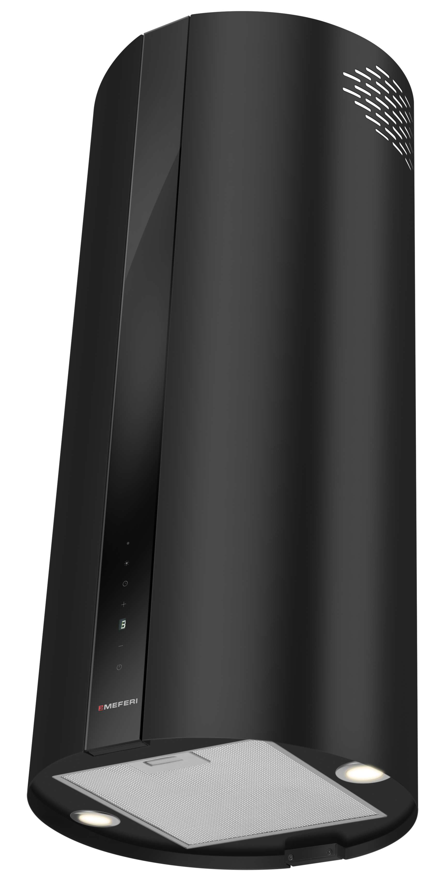 Изображение товара Вытяжка Meferi TUBE40BK ISLA COMFORT PLUS 40 см цвет черный