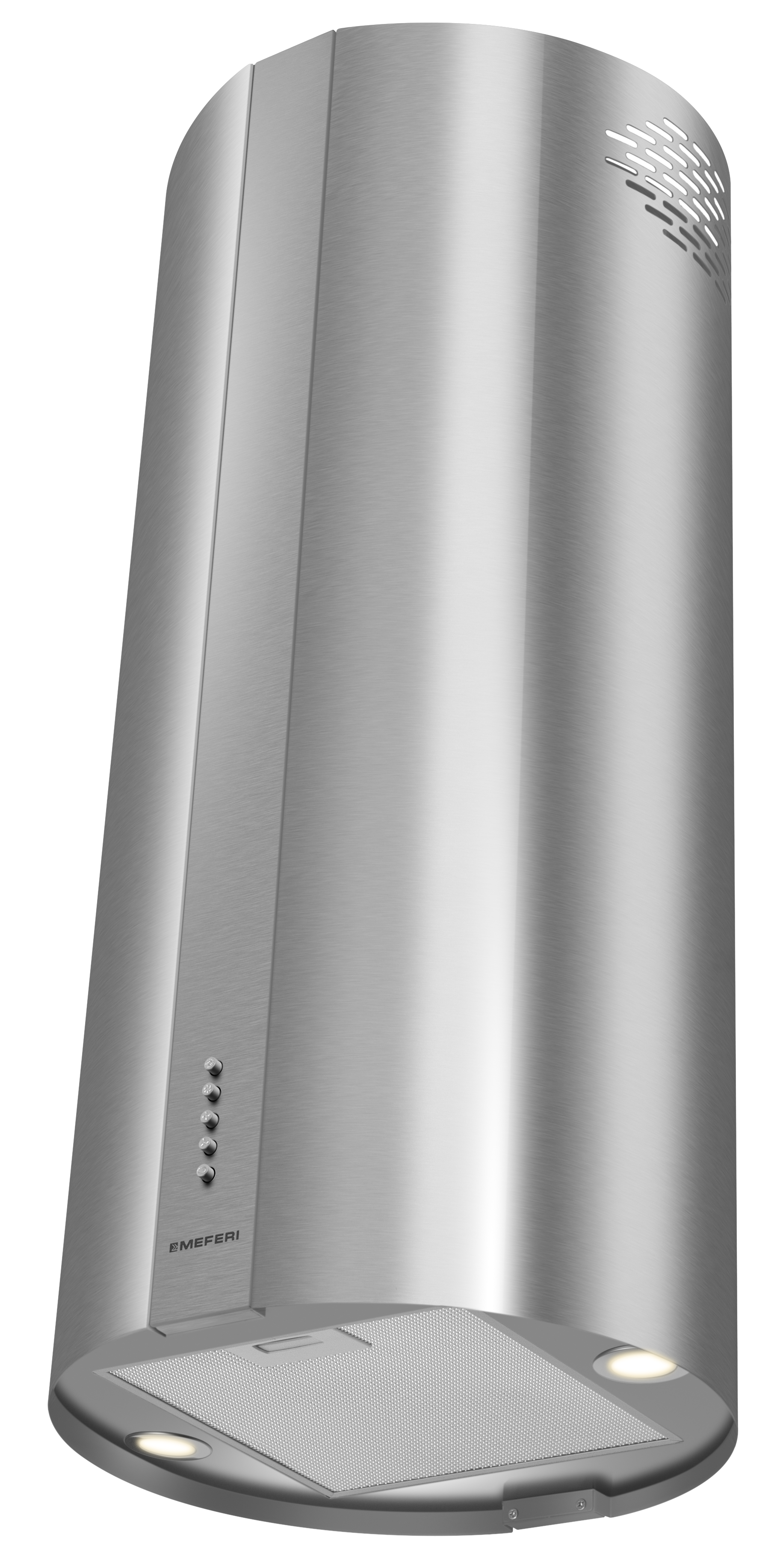 Изображение товара Вытяжка Meferi TUBE40IX ISLA POWER 40 см цвет серый/серебристый