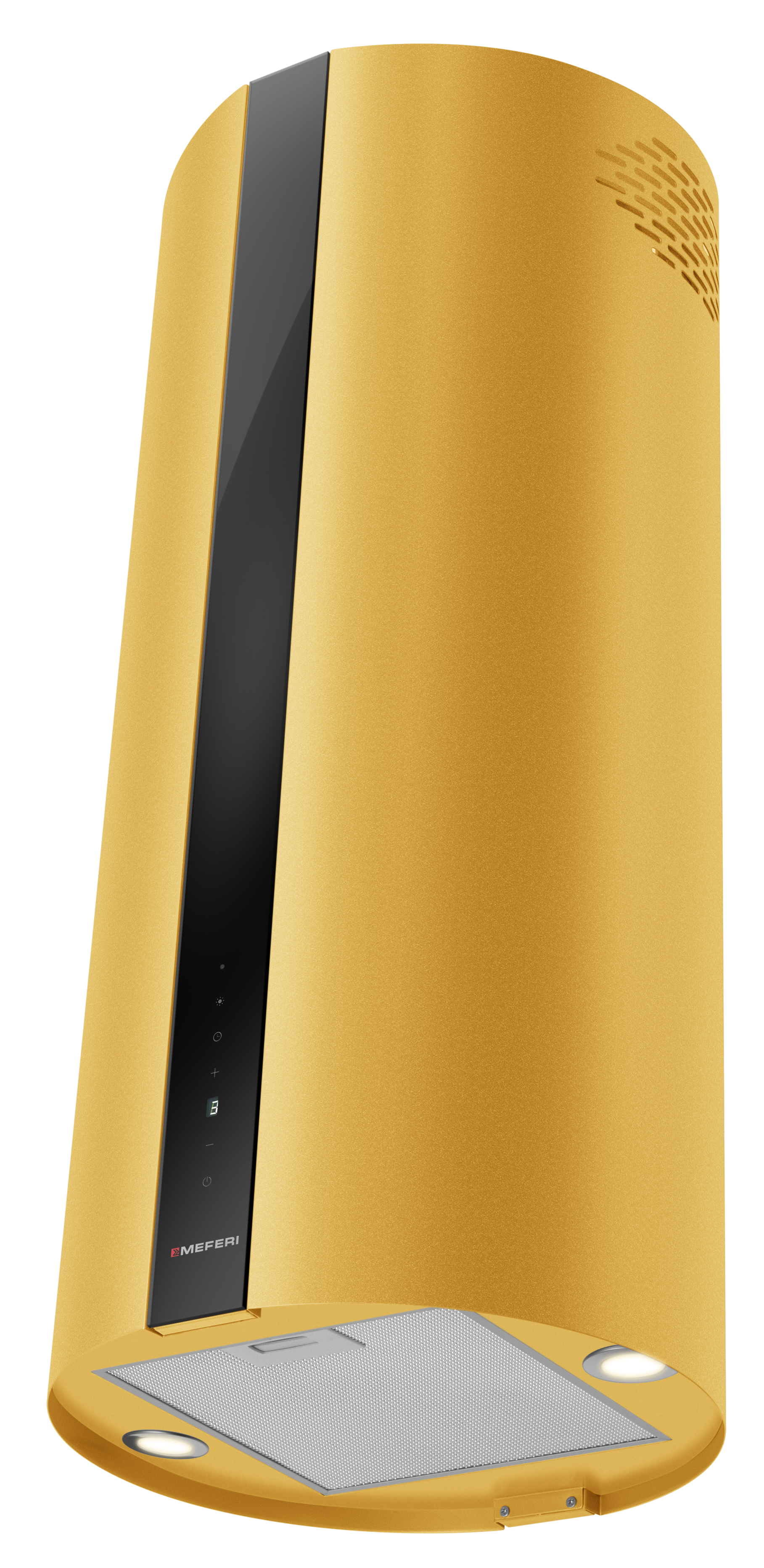 Изображение товара Вытяжка для кухни Meferi TUBE40GOLD ISLA COMFORT PLUS 40 см золото