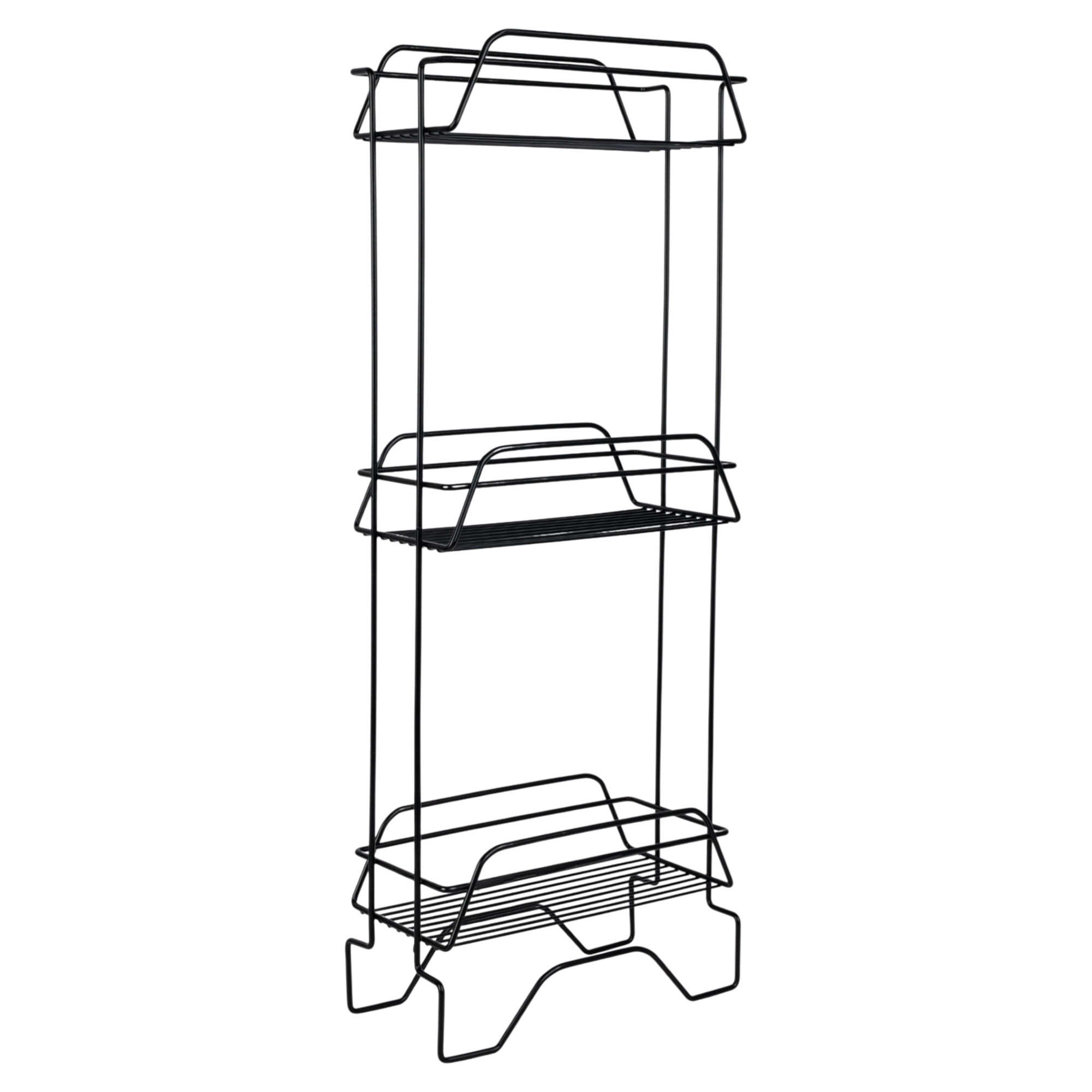 Изображение товара Стеллаж для ванной Proffero Терра 30x78.5x15 мм цвет черный