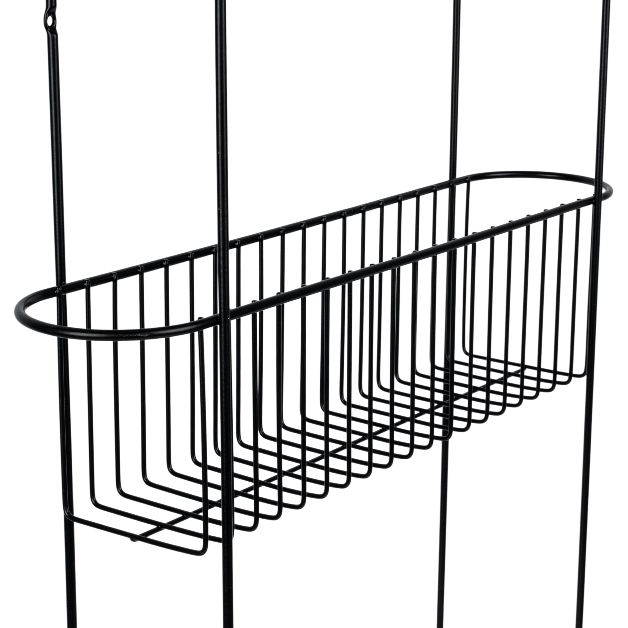 Стеллаж для ванной Proffero Макси 48.6x84.5x11.3 мм цвет черный - 2