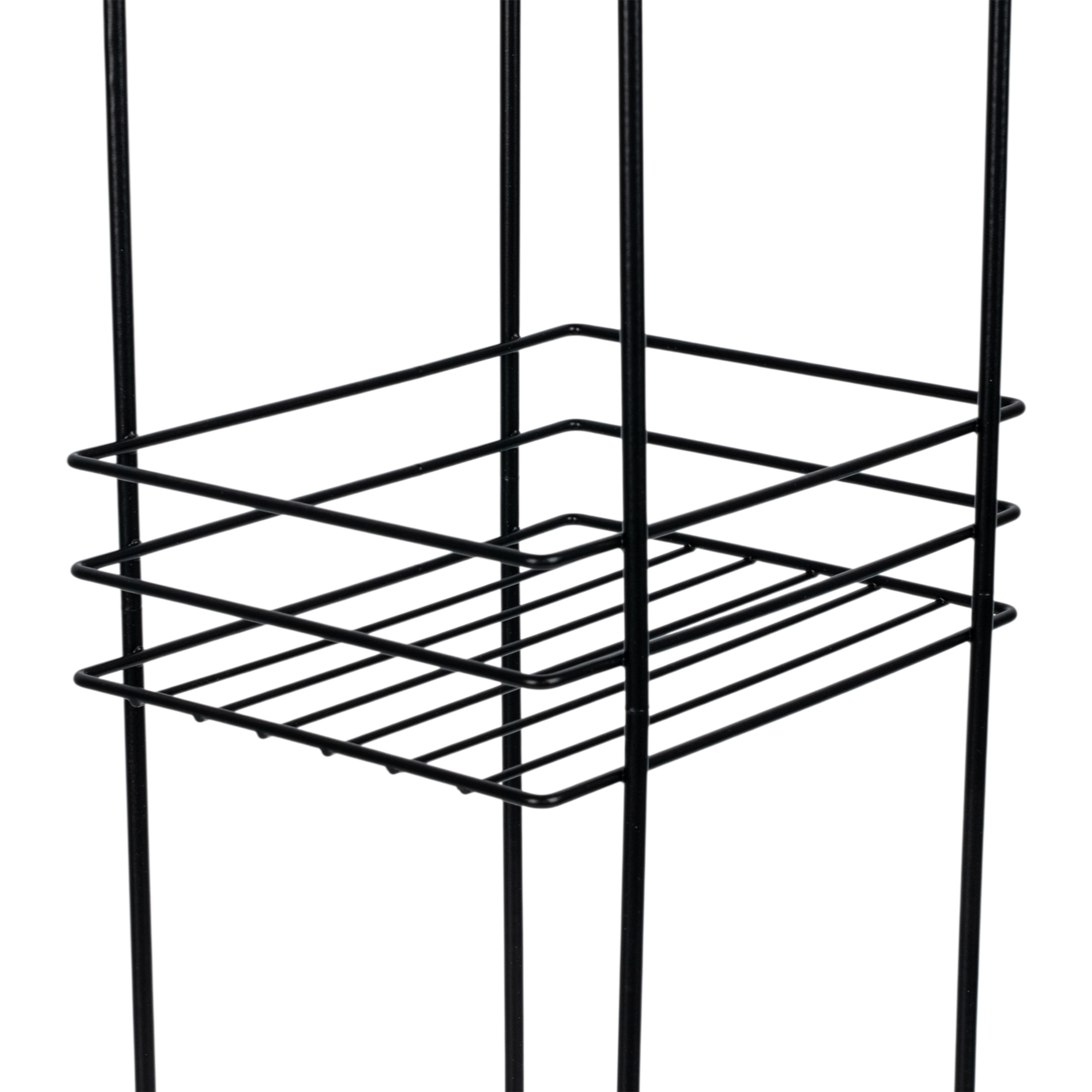 Стеллаж для ванной Proffero Трио 18.5x70.5x15 мм цвет черный - 2
