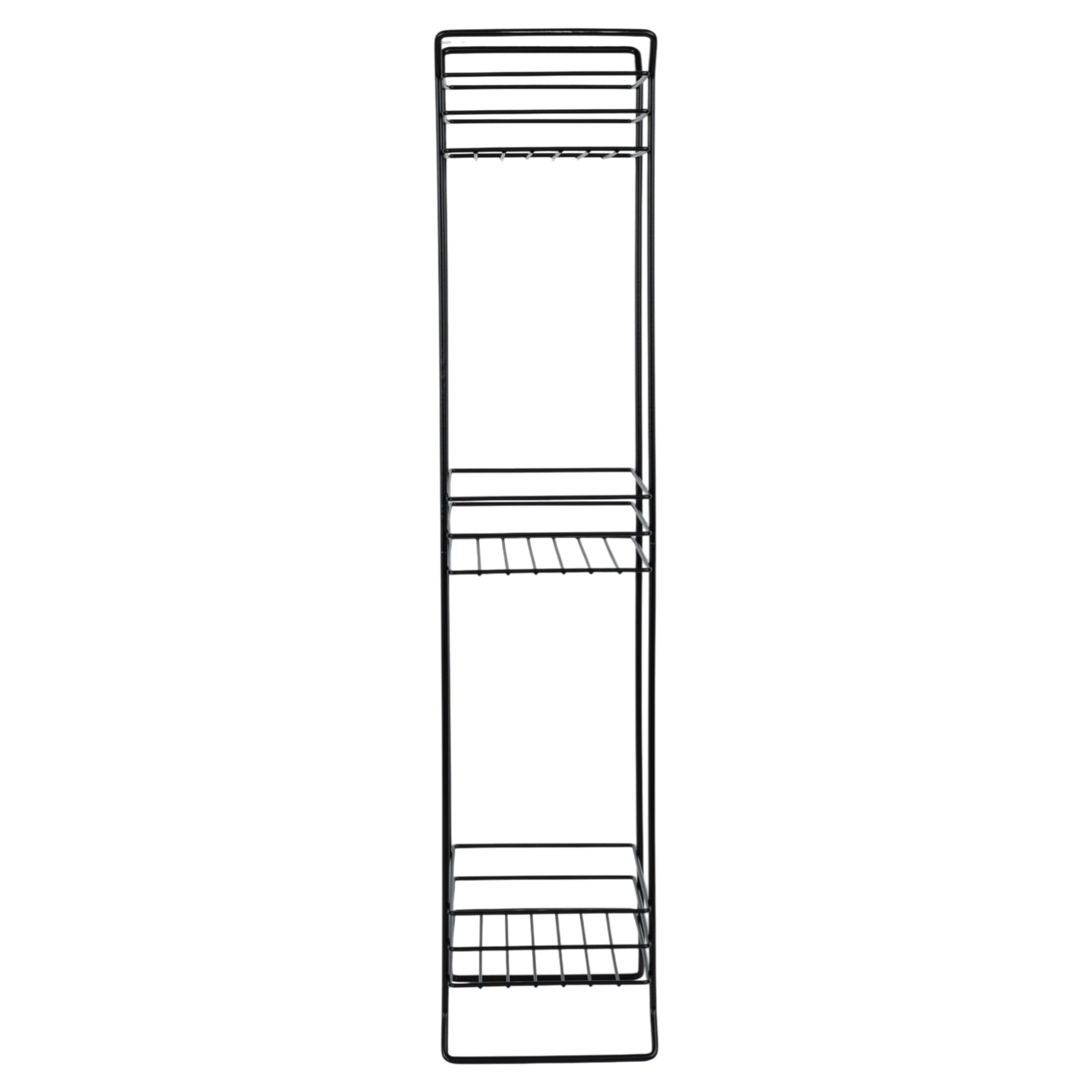 Стеллаж для ванной Proffero Трио 18.5x70.5x15 мм цвет черный - 1