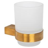 Изображение товара Стакан для зубных щёток Vidage Неверка подвесной стекло цвет золото