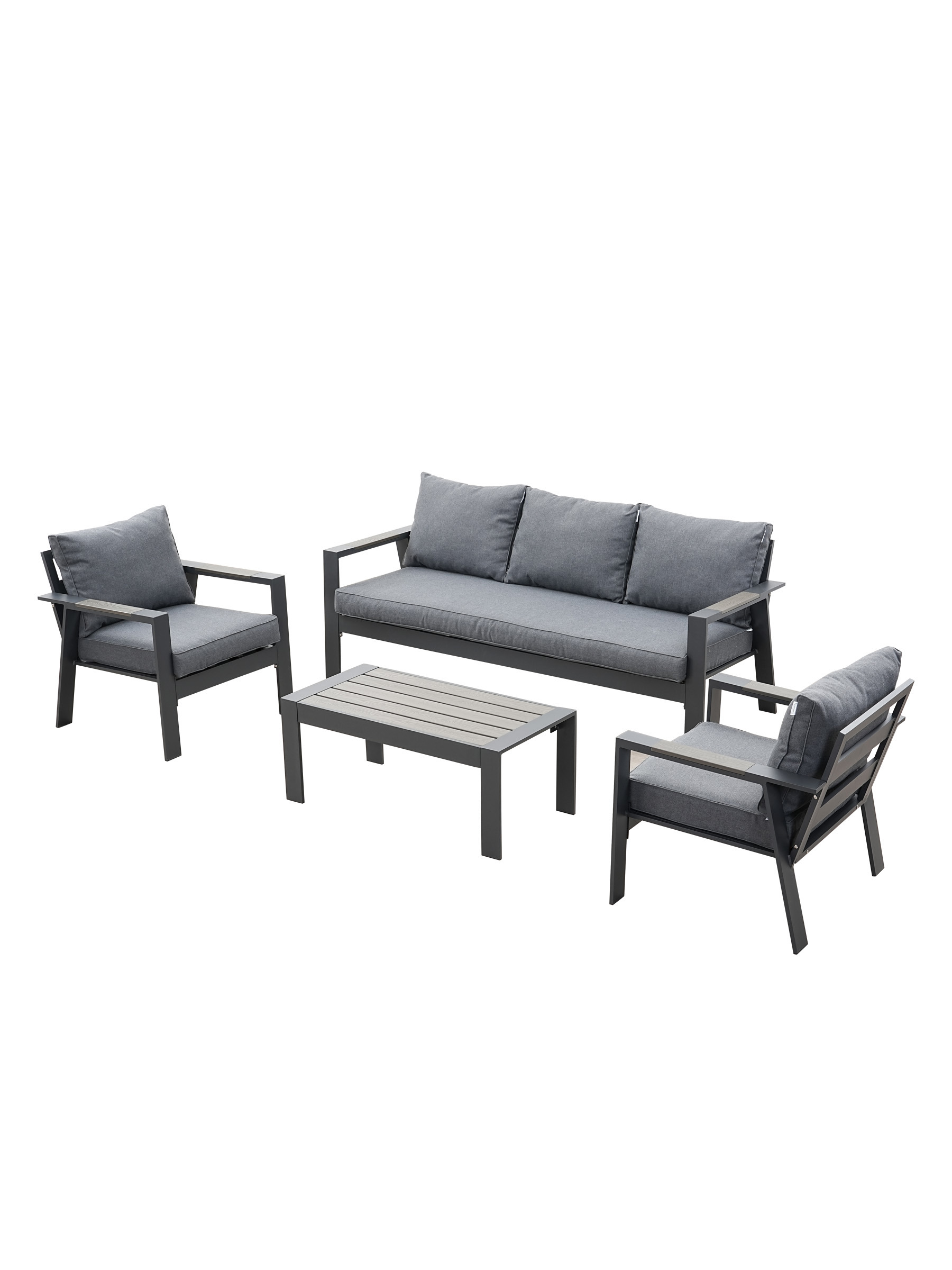 Изображение товара Набор садовой мебели Kjopmann Alicante LM-Z41.9580-GDT3S из алюминия