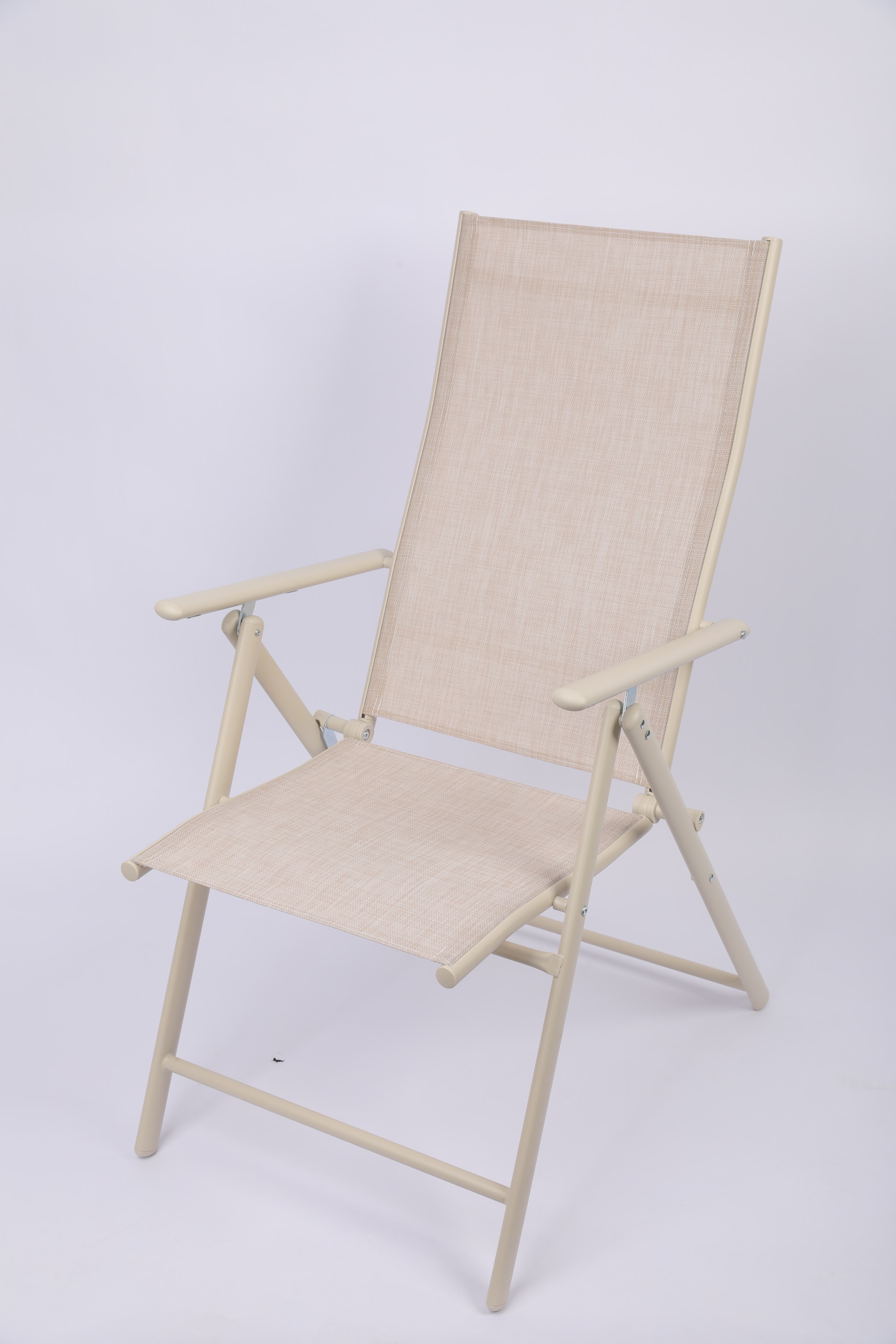 Изображение товара Стул садовый BEGINIA Lazo складной, металлический, легкий, бежевый