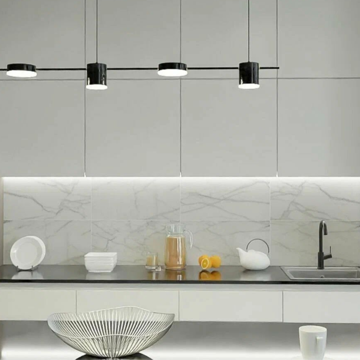 Изображение товара Керамогранит LB Ceramics Каррара Нова 30x60см белый универсальный для внутри и снаружи