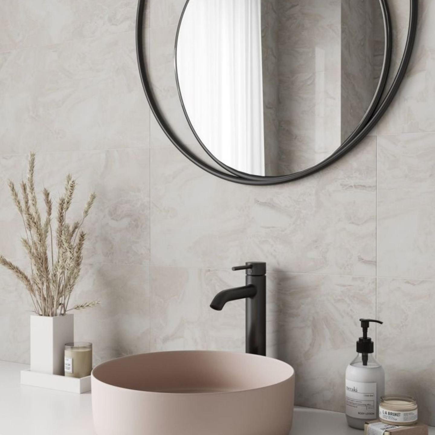 Изображение товара Керамогранит LB Ceramics Мирабелло 30x60 см светло-бежевый эффект мрамора Россия