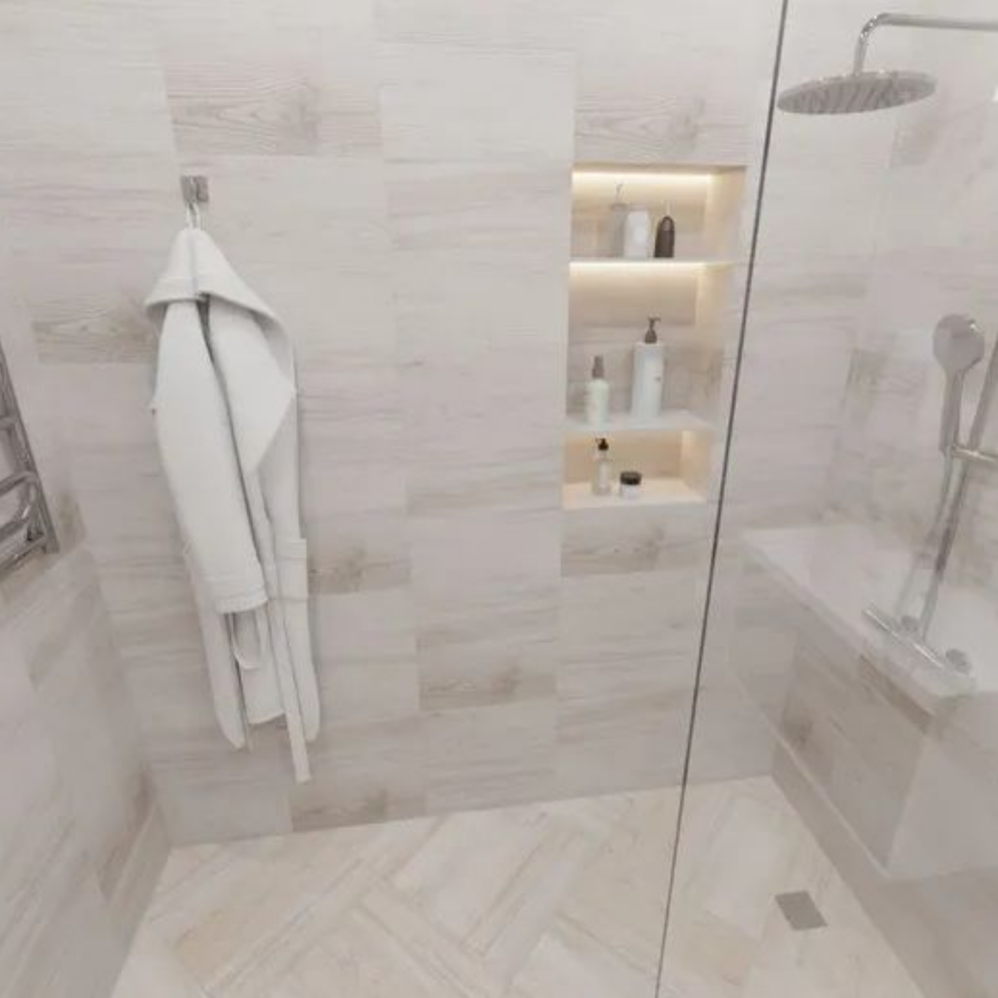 Изображение товара Керамогранит Шервуд 45x45 см LB Ceramics - имитация дерева для интерьера и экстерьера