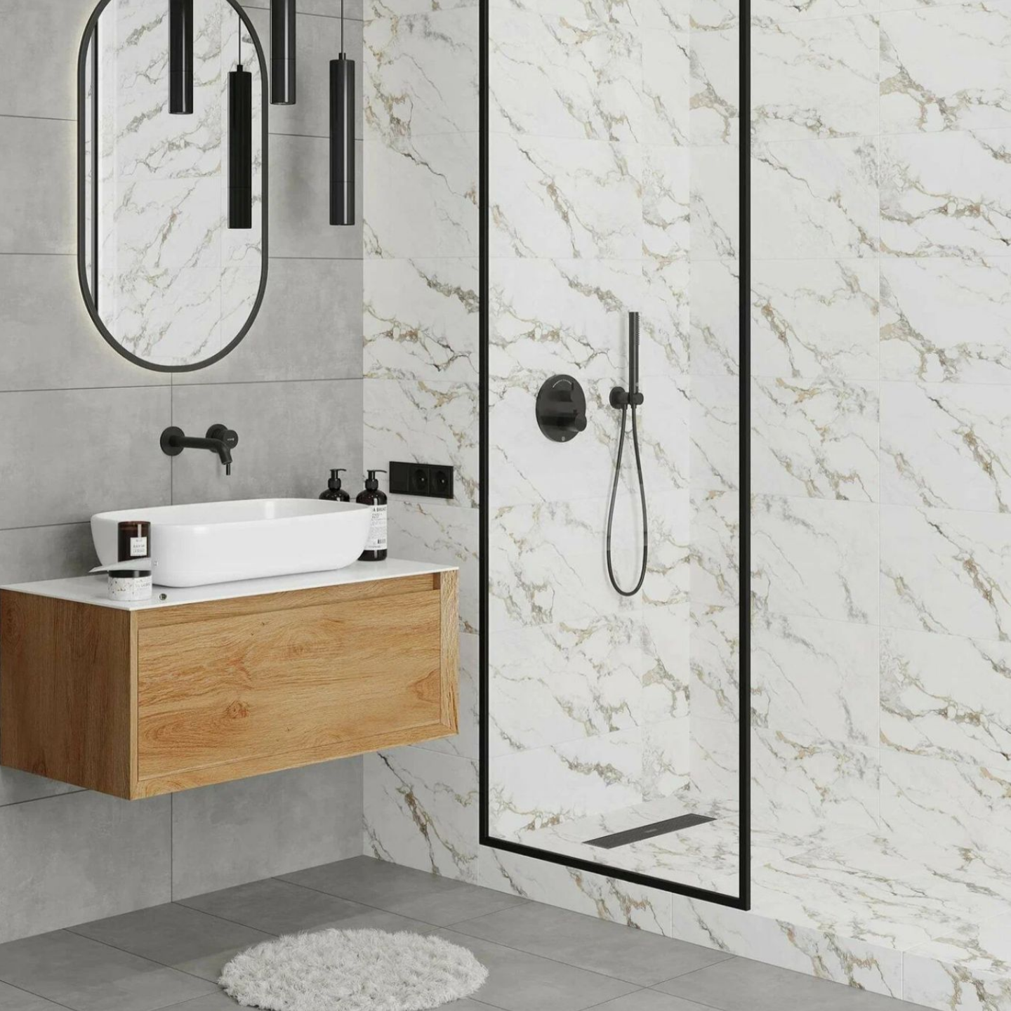 Изображение товара Керамогранит LB Ceramics Янссон 30x60см цвет белый