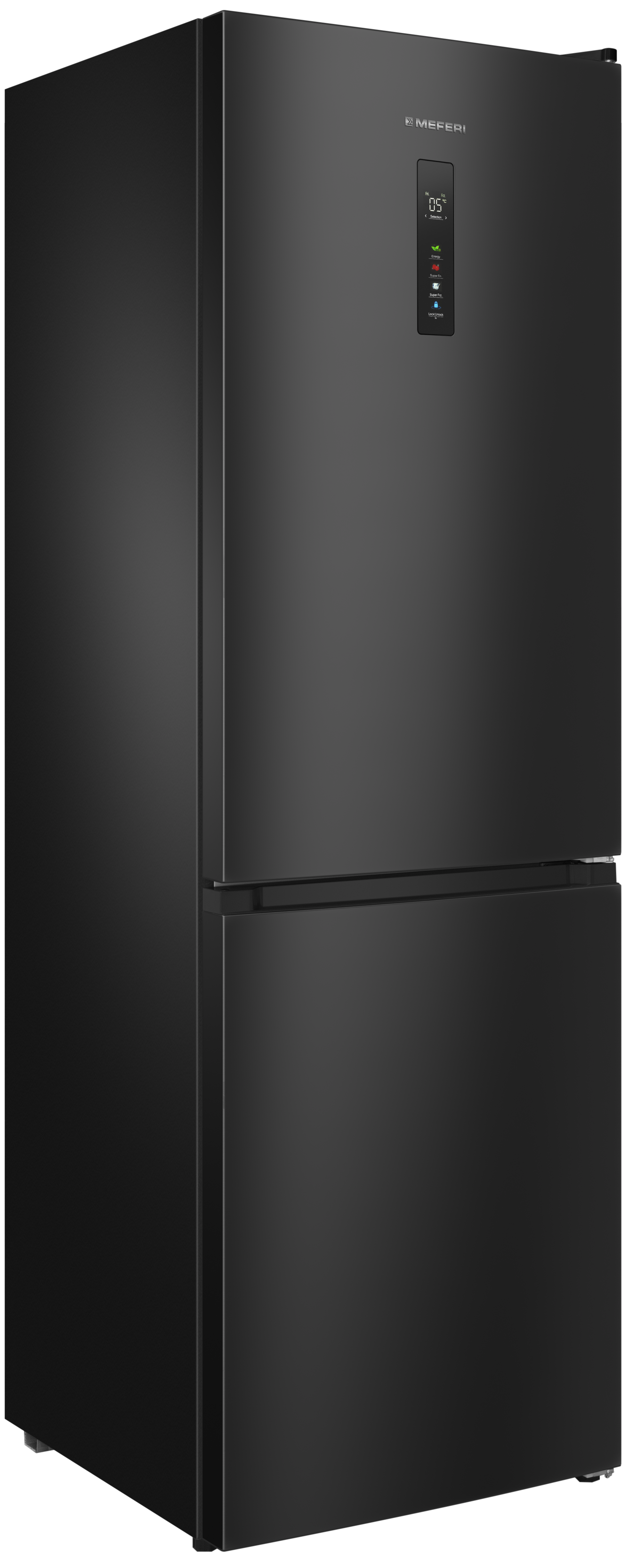 Изображение товара Холодильник MEFERI MFR185BK с инвертором и No Frost