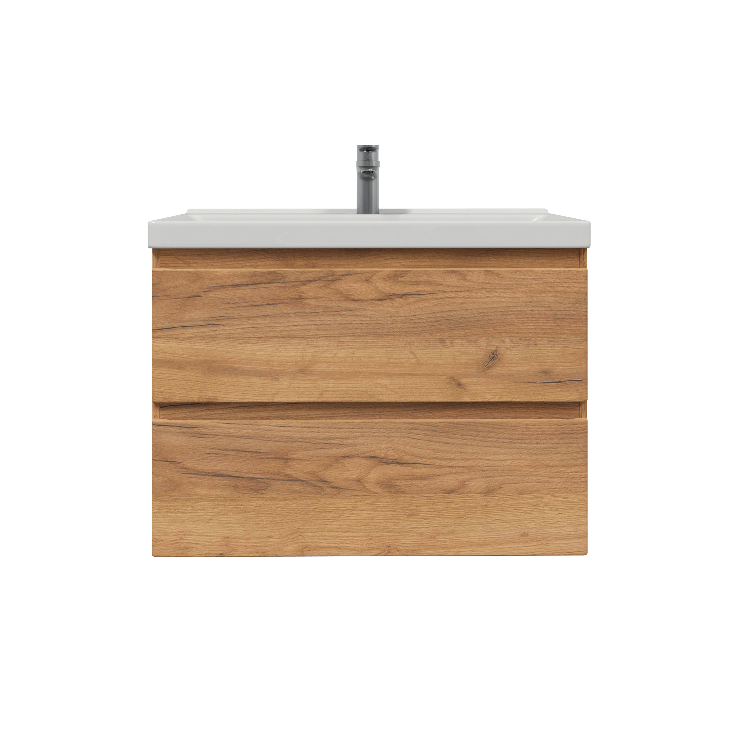 Изображение товара Тумба под раковину подвесная Ruvann Т.STELLO-GK.П-80П-KIT-FES 80см цвет крафт голд, с раковиной