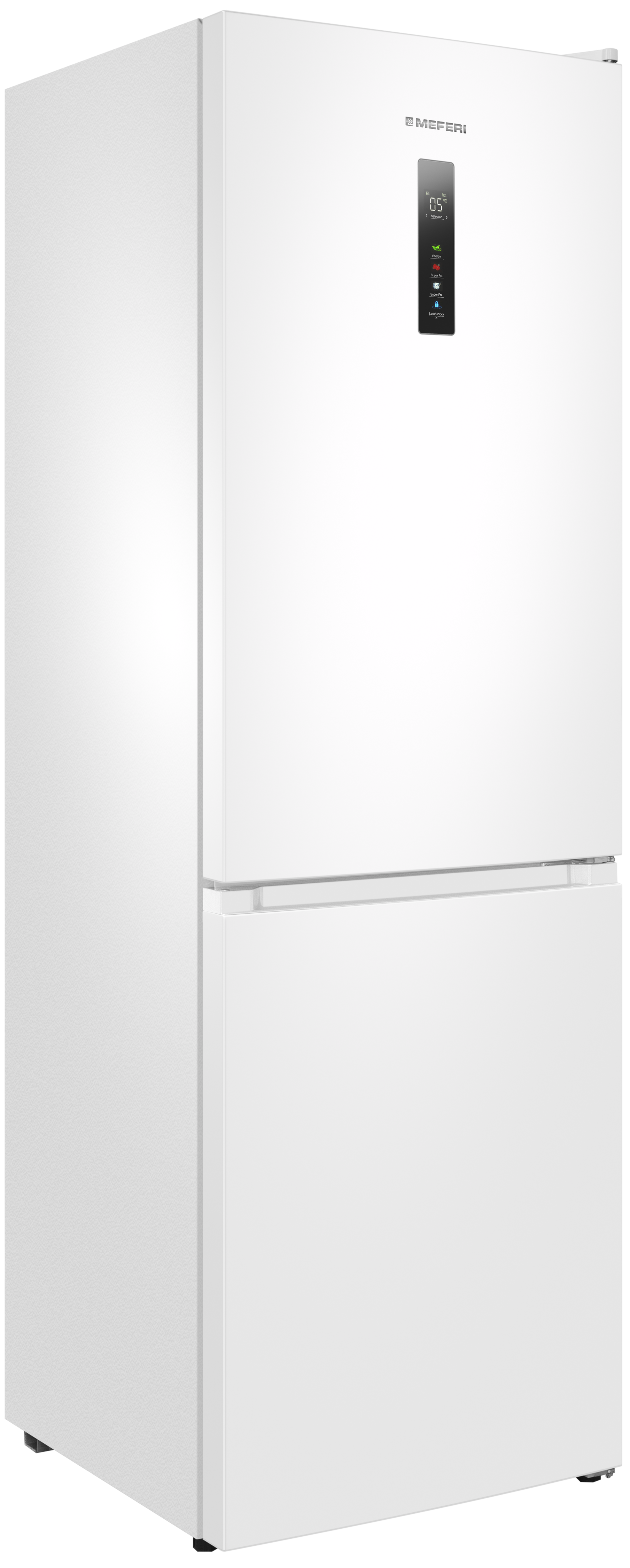Изображение товара Отдельностоящий холодильник MEFERI MFR185WH TOTAL NO FROST COMBI ULTRA 310 л