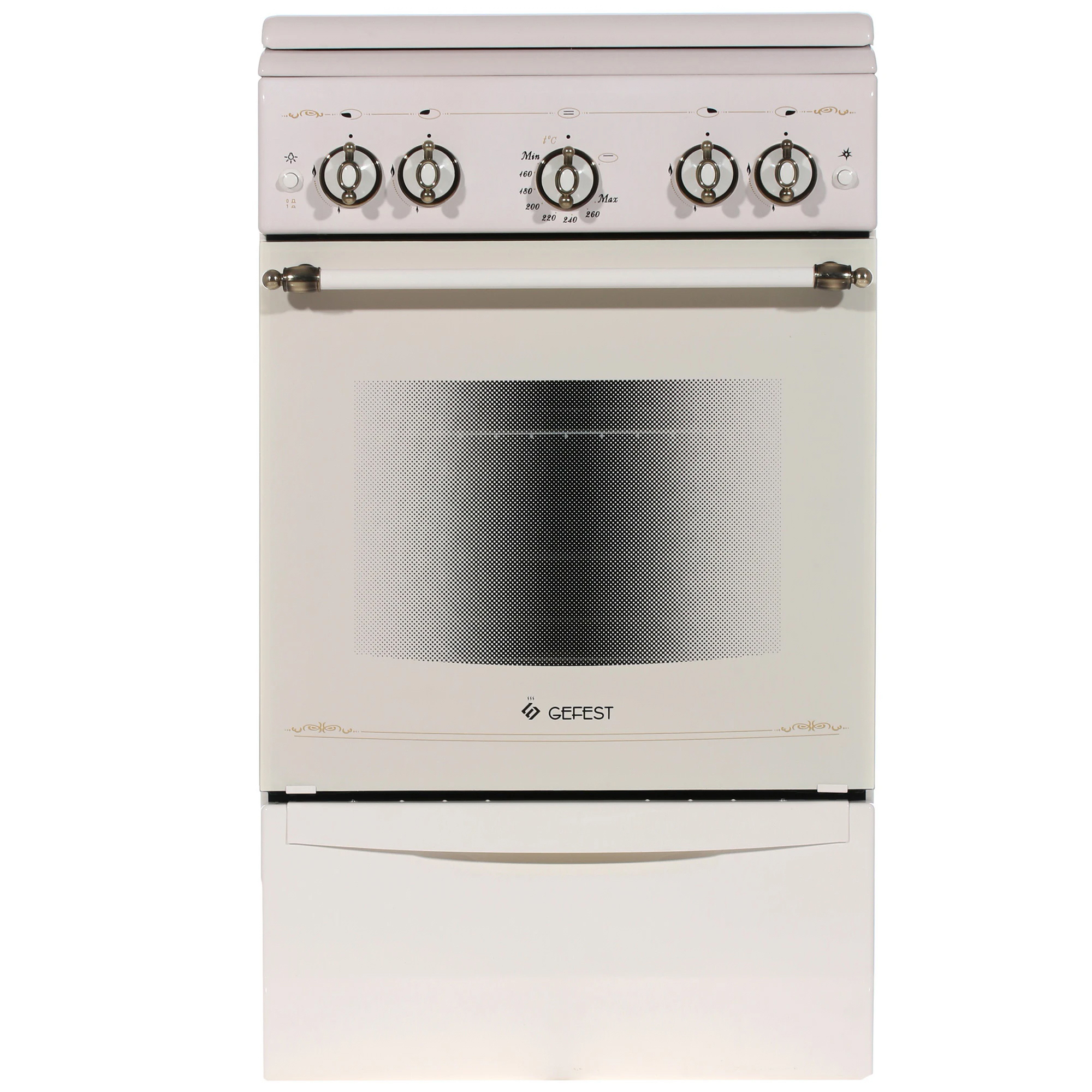 Изображение товара Газовая плита с духовкой GEFEST ПГ 5100-02 0186 50x85x58.5 см кремовая