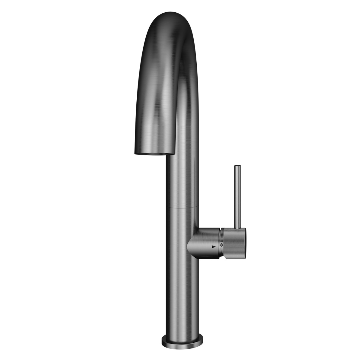 Изображение товара Смеситель для кухни Elghansa 5647181-Gun поворотный излив 26.5 см цвет сталь