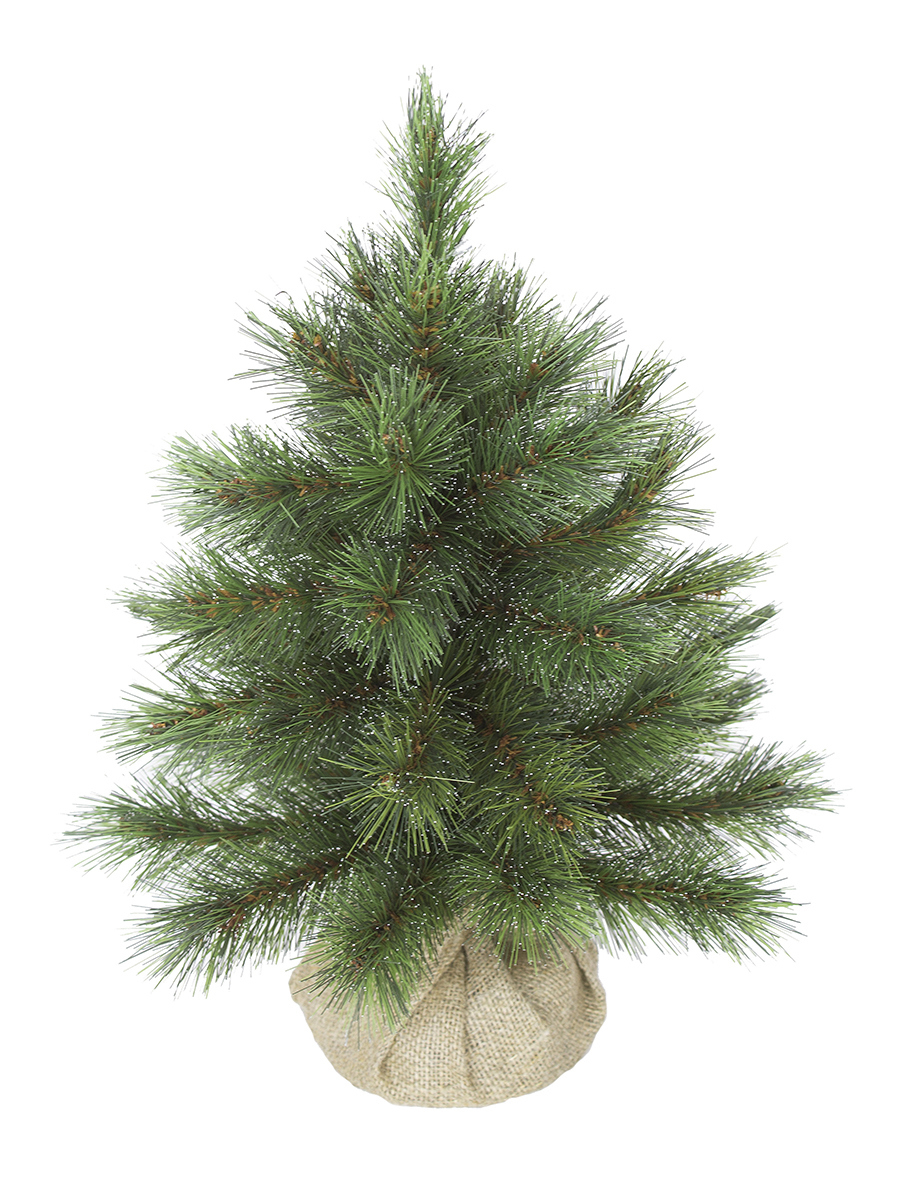 Изображение товара Искусственная новогодняя елка Beatrees Cristal 45 см с подставкой мешочек