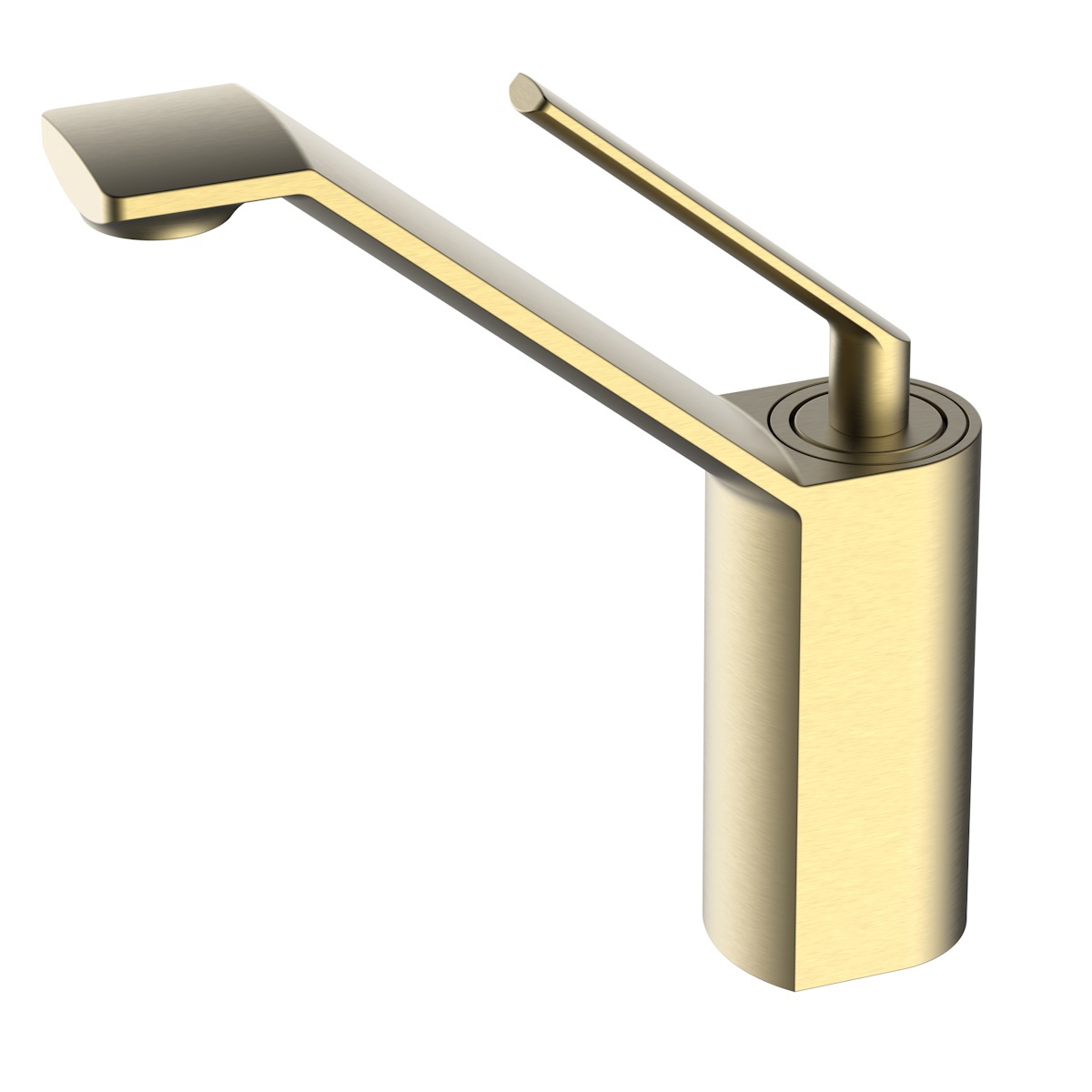 Изображение товара Смеситель для раковины Elghansa 16H3301-MattGold высокий однорычажный цвет матовое золото