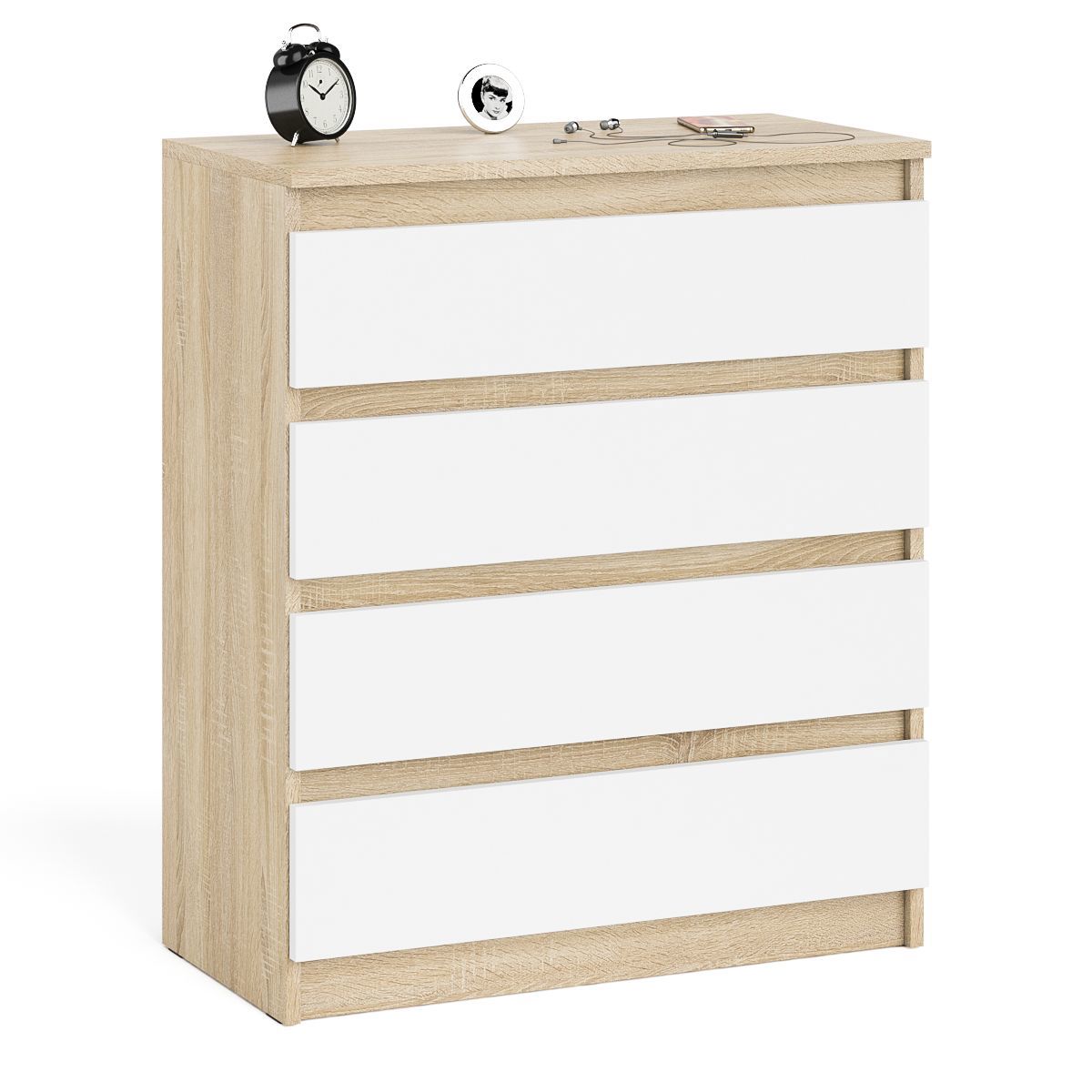 Изображение товара Комод СВК Мори МК800.4 с 4 ящиками 80х41х94 см