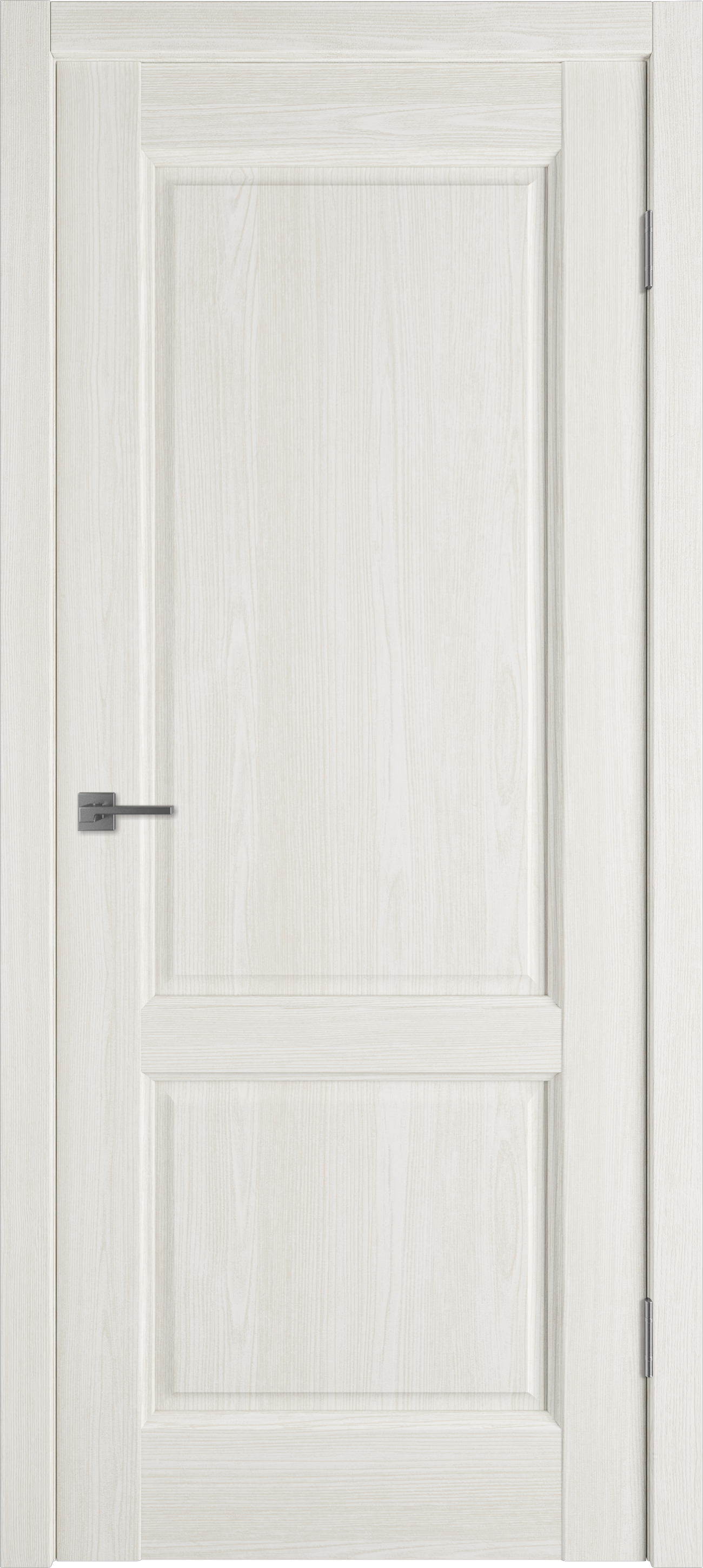 Изображение товара Дверь межкомнатная Vfd Elegant 2 глухая 60x200см ПВХ цвет emalex ice без замка и петель