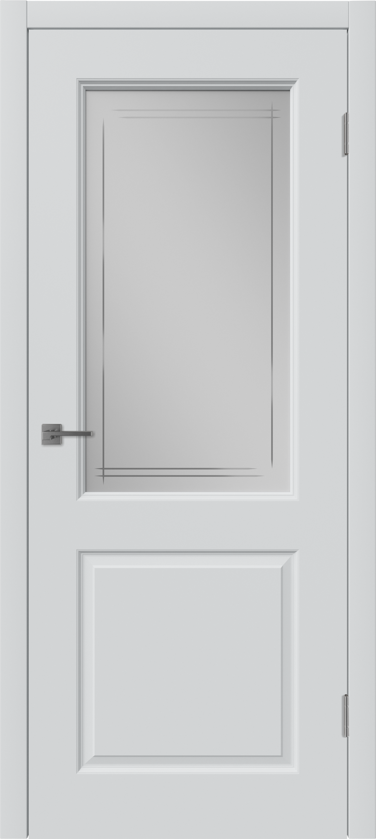 Изображение товара Дверь VFD Мона остеклённая 70x200 см светло-серая эмаль