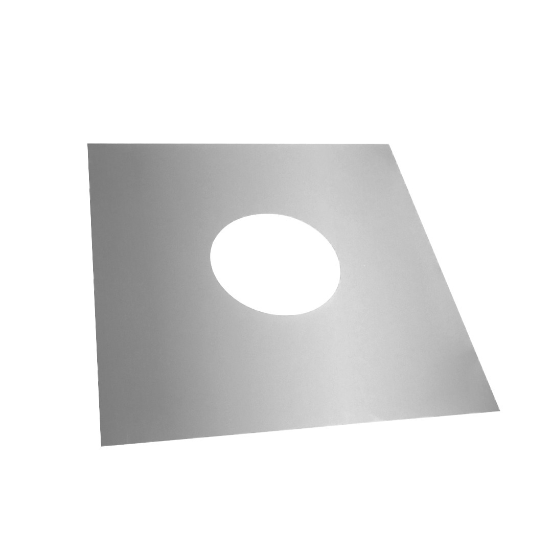Изображение товара Лист для потолочно-проходного узла Везувий 255мм 700x700мм нержавеющая сталь AISI 430