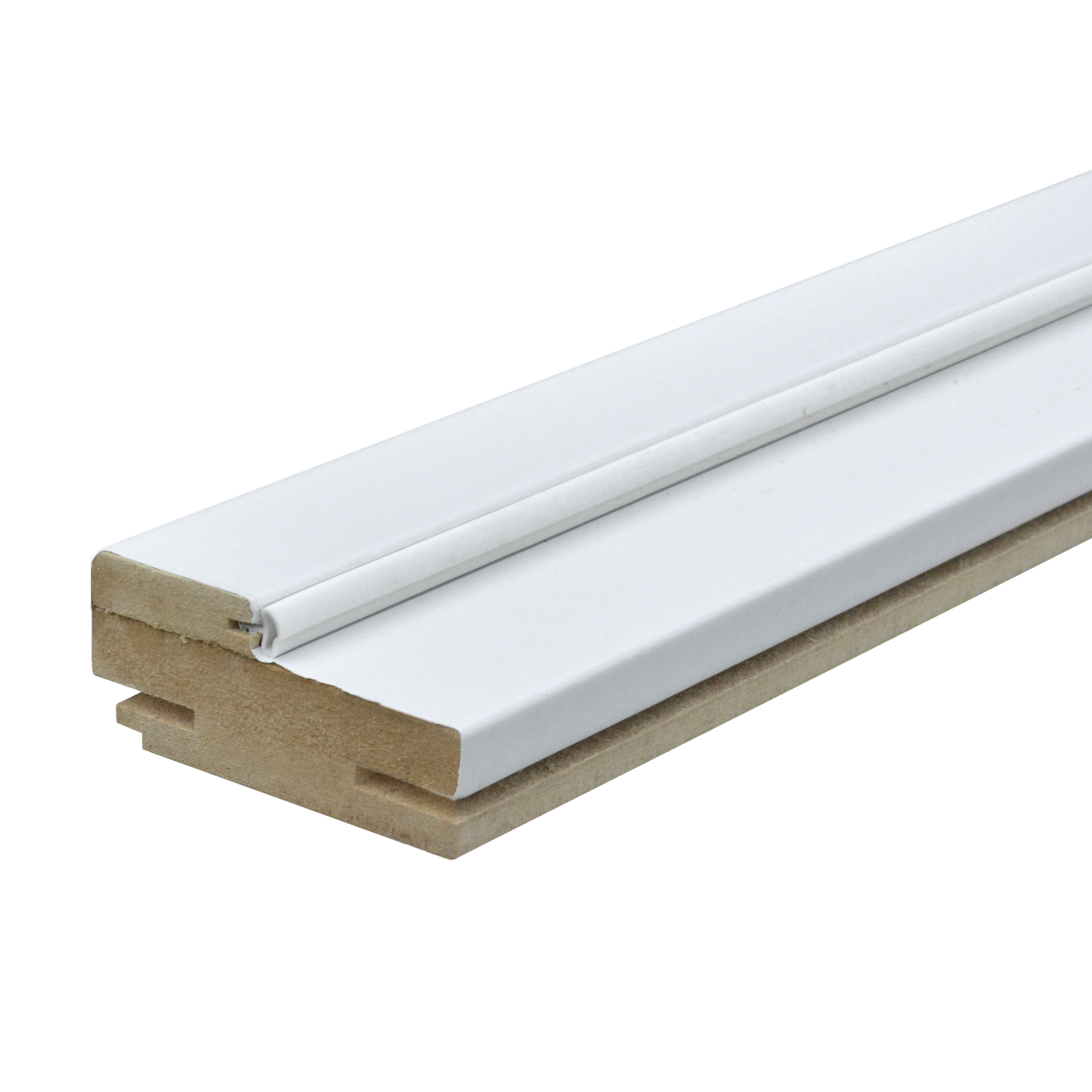 Дверная коробка телескопическая Тренто 2070x70x32 мм ПВХ цвет иридиум (2.5 шт.)