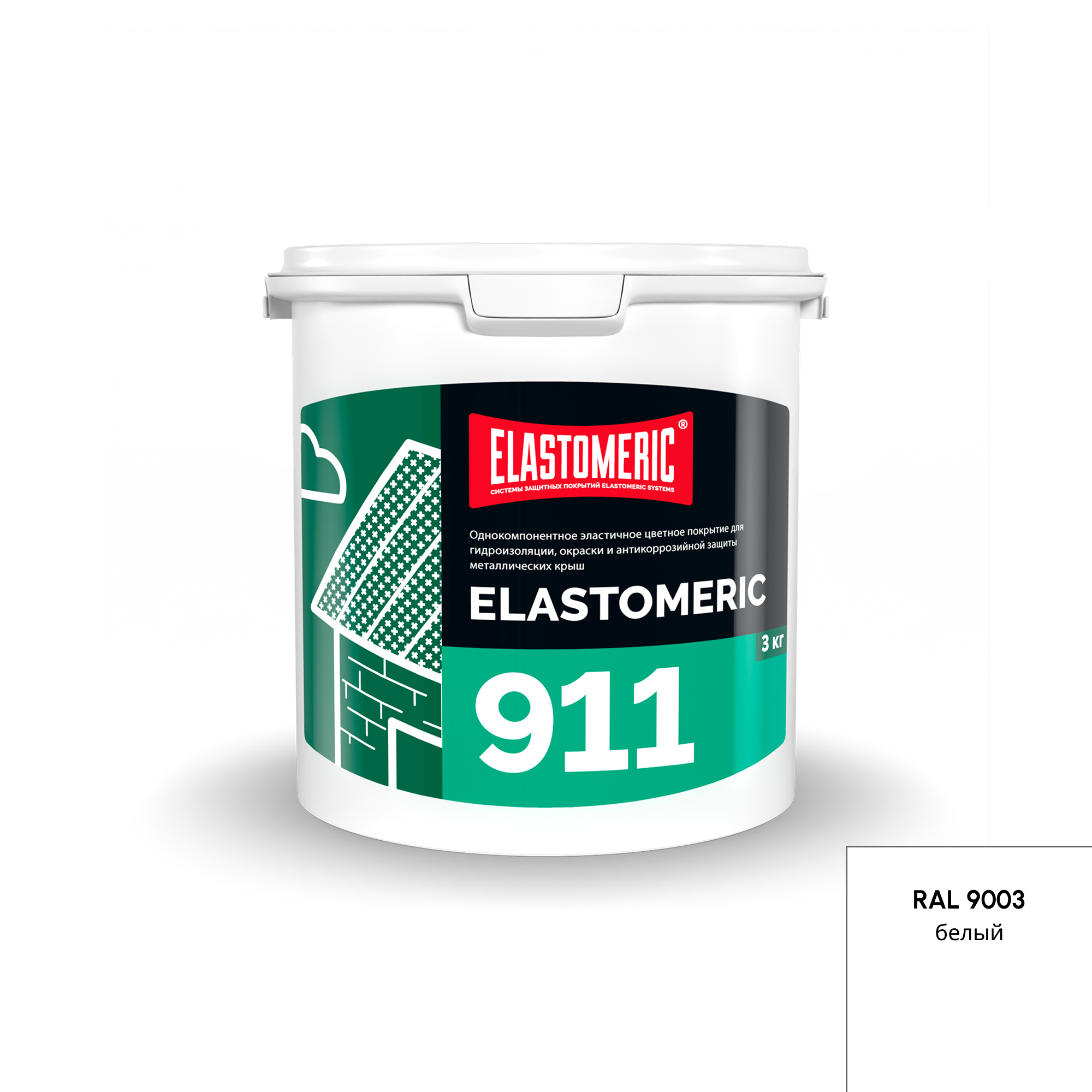 Изображение товара Мастика Elastomeric systems 911 3кг белый