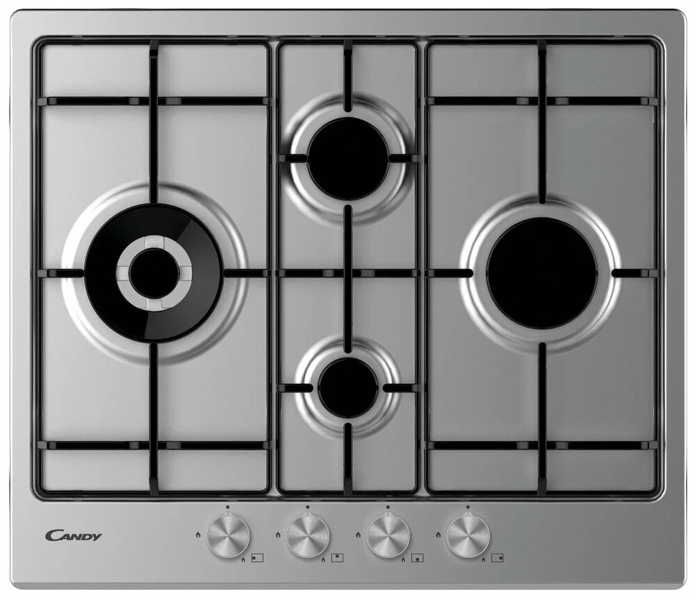 Изображение товара Газовая варочная панель Candy CHW6D4WPX 4 конфорки нержавеющая сталь