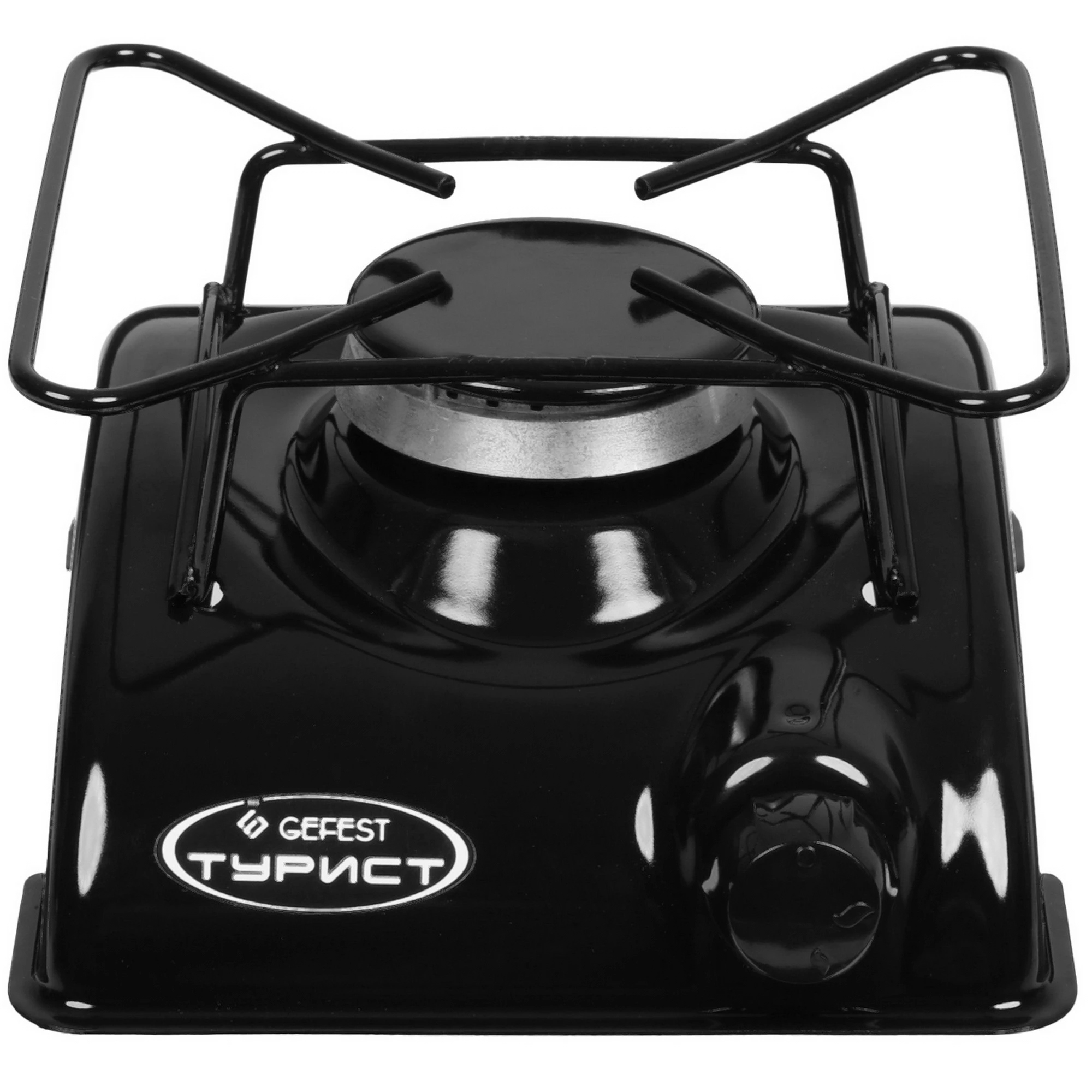 Изображение товара Газовая настольная плита GEFEST ПГТ 802 К3 компактная черная 17x9x19.5 см