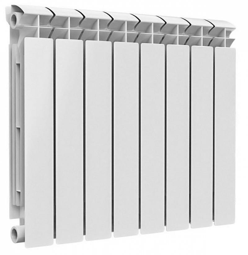 Изображение товара Радиатор секционный OGINT 500/100 8 секций белый для водяного отопления