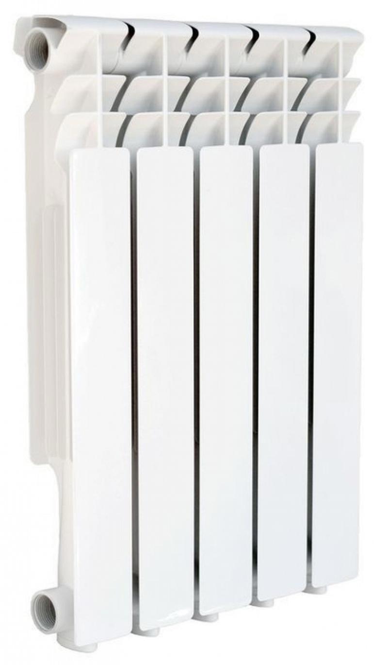 Изображение товара Радиатор секционный Ogint 500/78 5 секций алюминиевый белый для водяного отопления