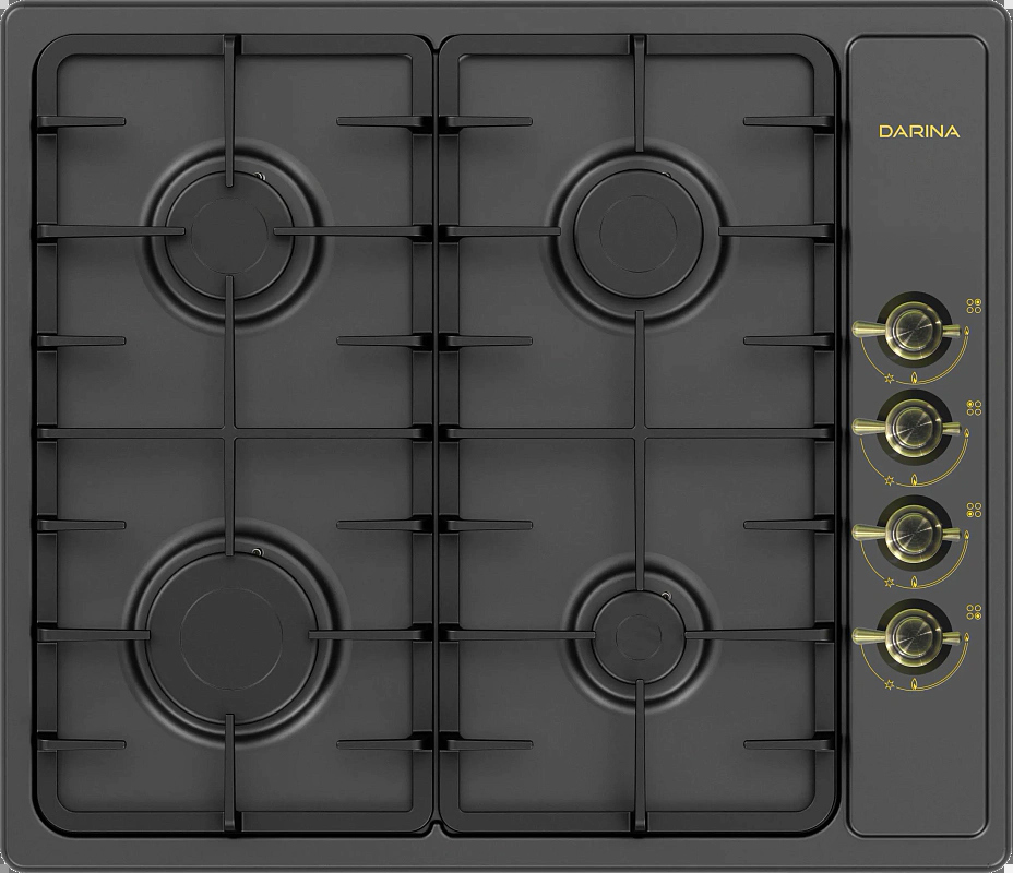 Изображение товара Газовая варочная панель DARINA 1T 18 BGM 341 11 AT 4 конфорки встраиваемая