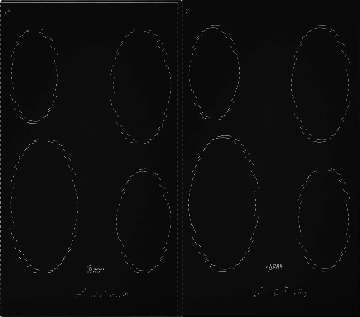 Изображение товара Электрическая варочная панель Indesit IRT 160 B 4 конфорки стеклокерамика черная